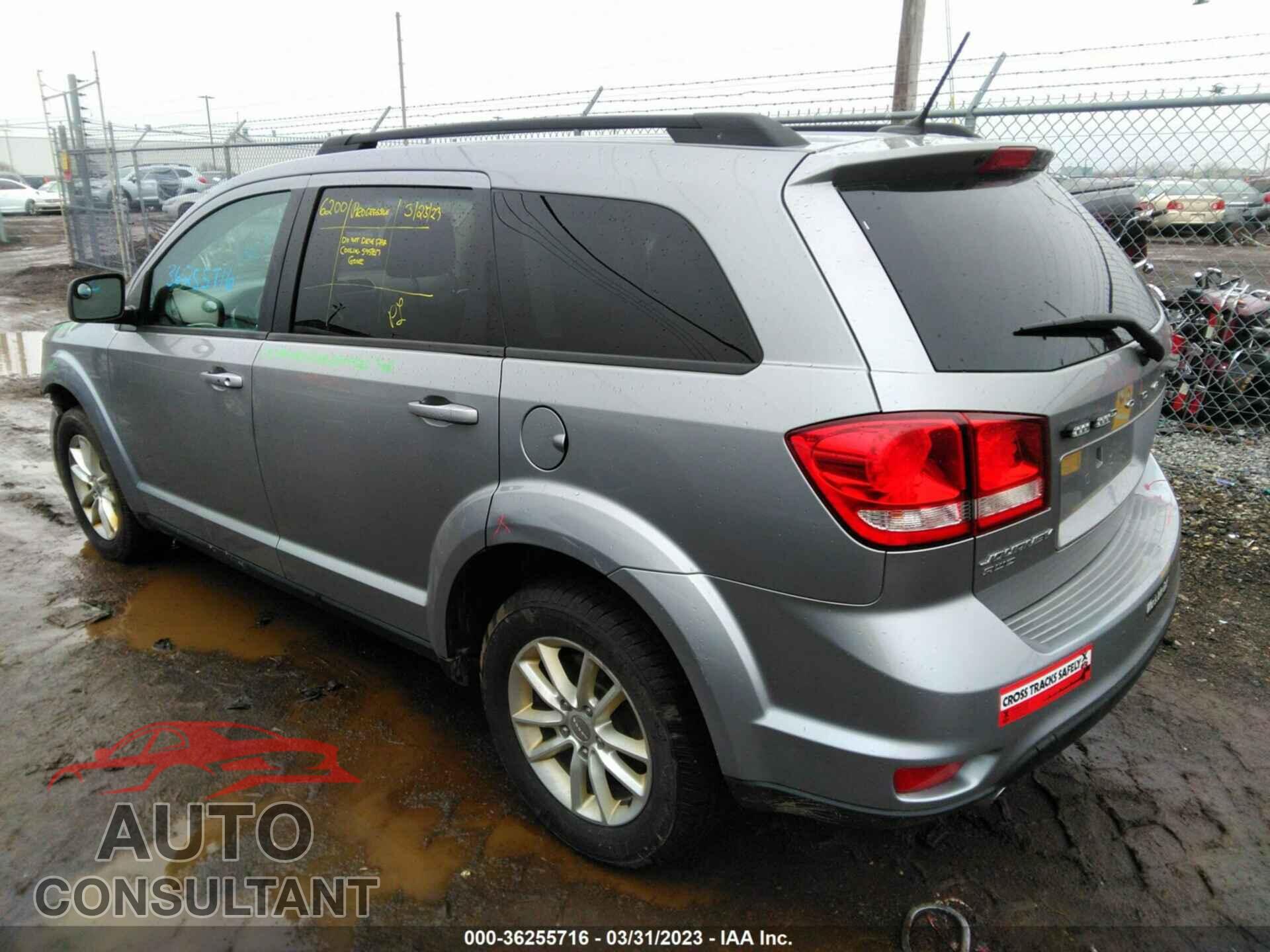 DODGE JOURNEY 2015 - 3C4PDDBG9FT753428