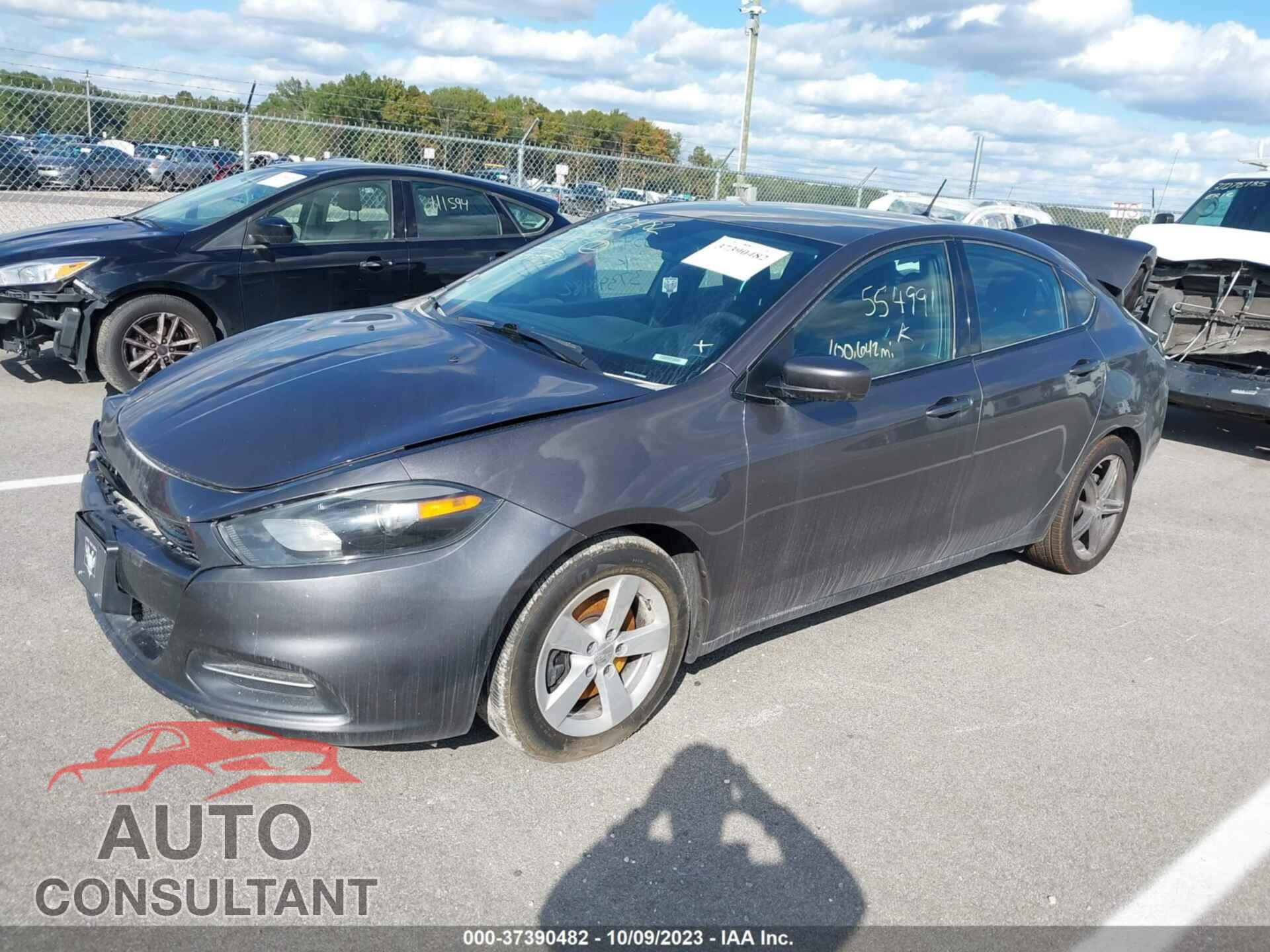 DODGE DART 2016 - 1C3CDFBB2GD554991