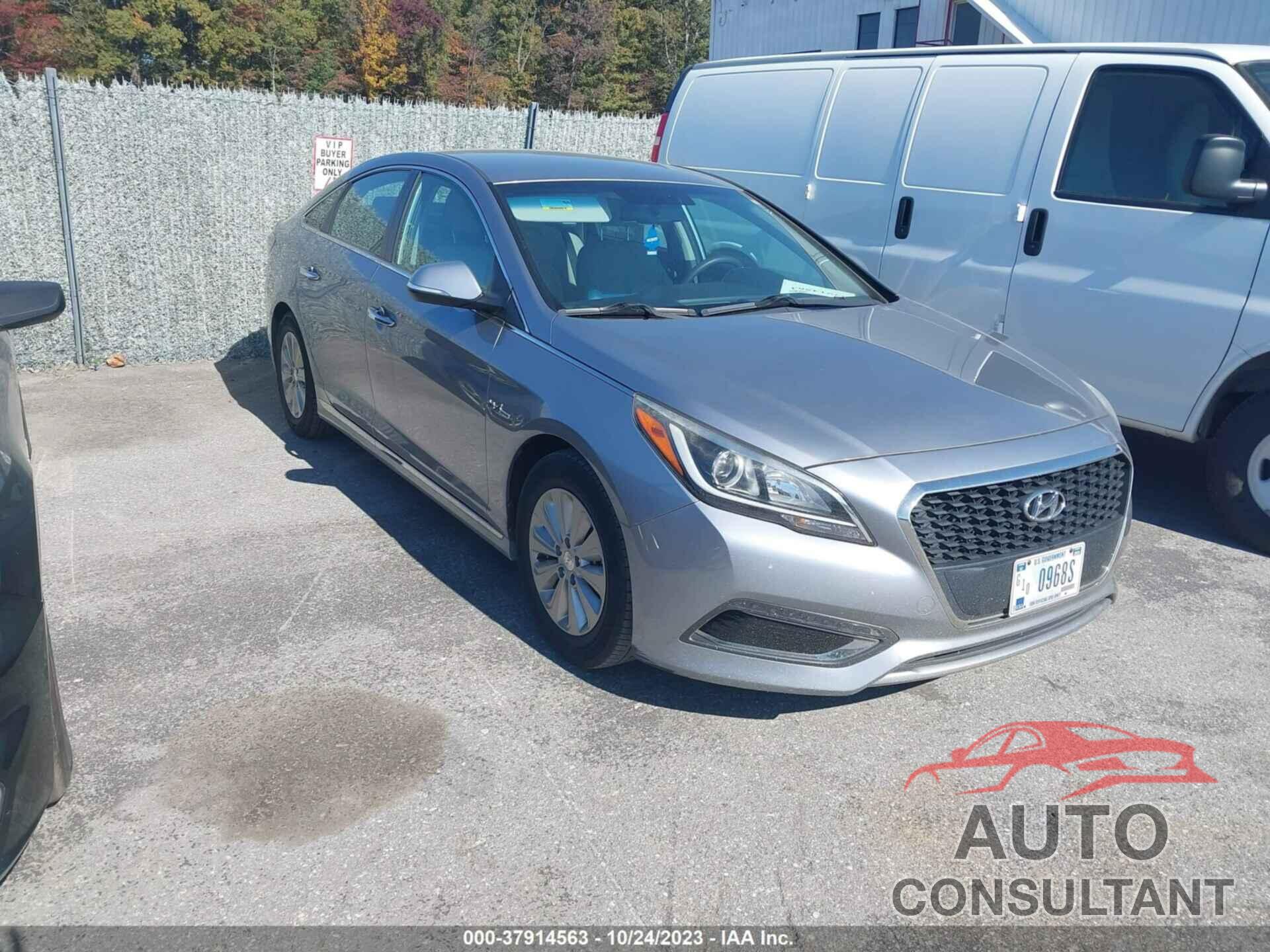 HYUNDAI SONATA HYBRID 2016 - KMHE24L1XGA030151