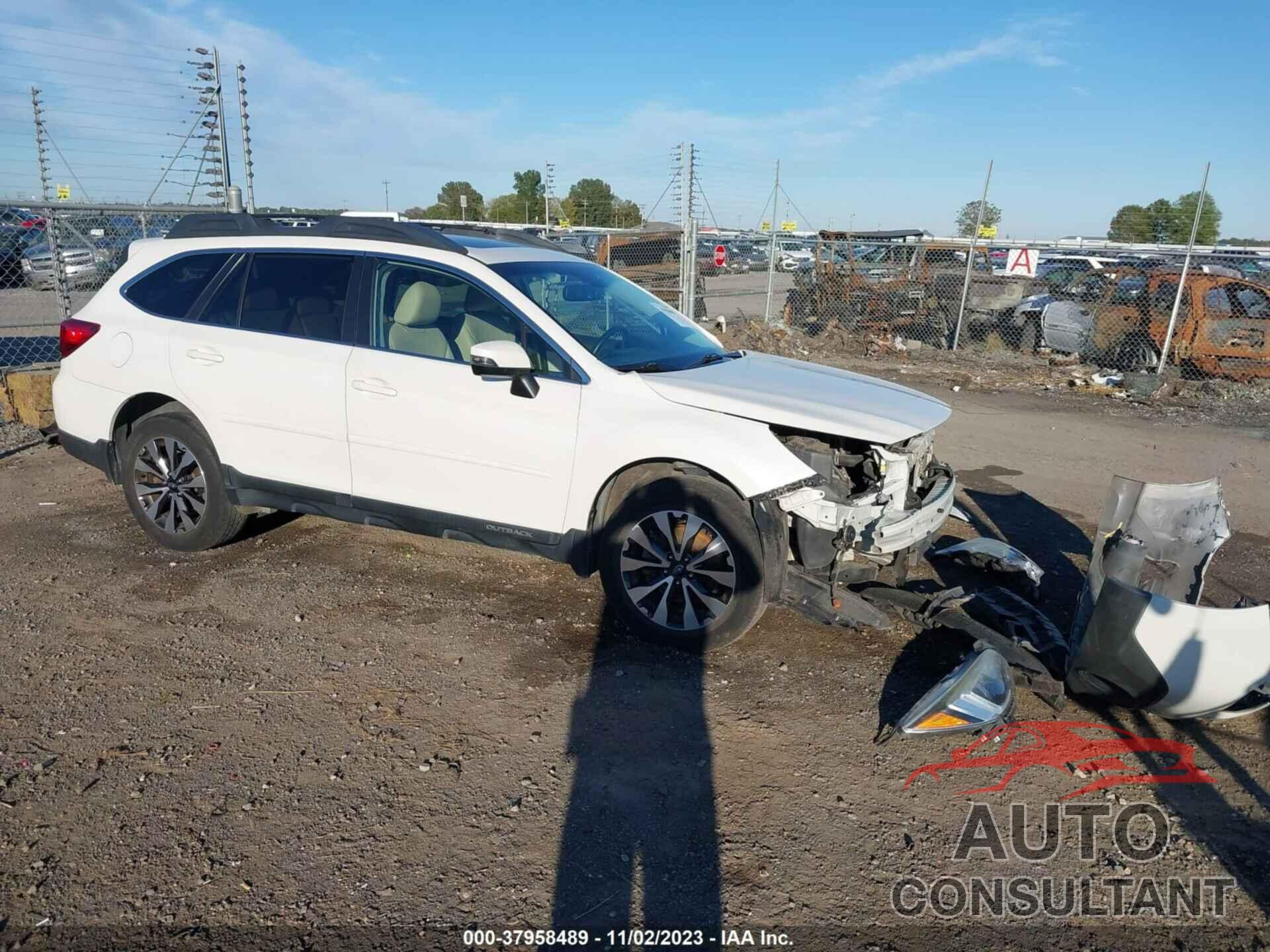 SUBARU OUTBACK 2016 - 4S4BSBNC7G3252110