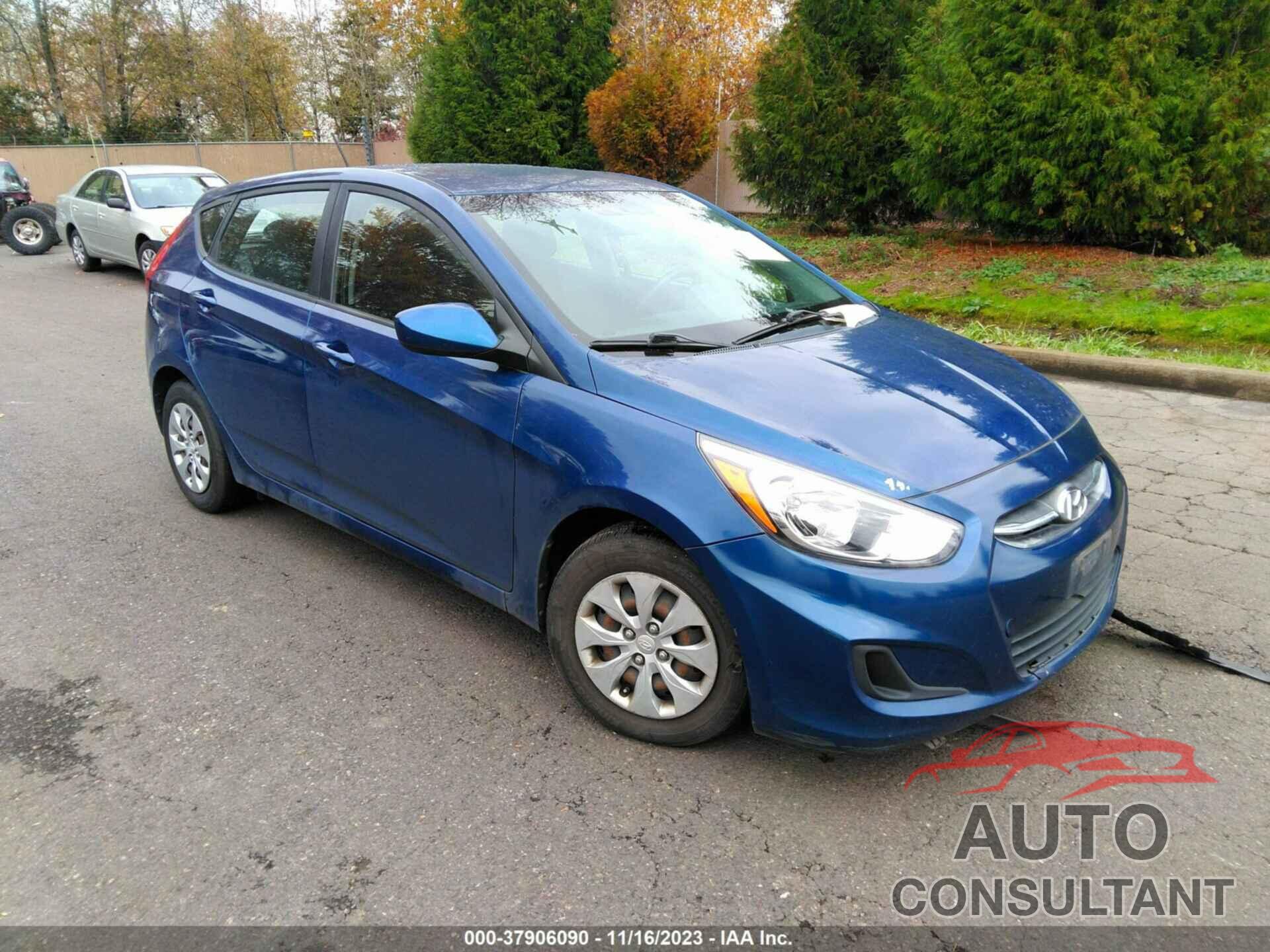 HYUNDAI ACCENT 2016 - KMHCT5AE0GU281405