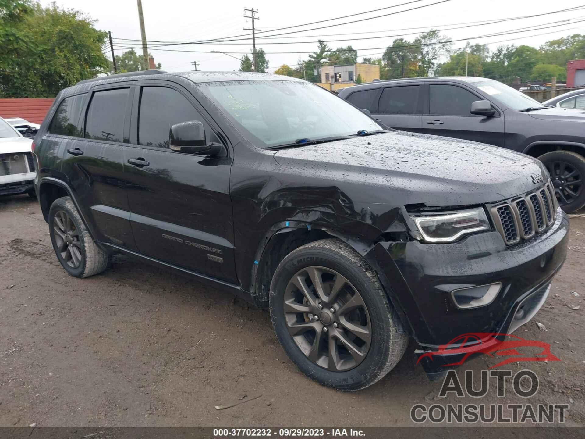 JEEP GRAND CHEROKEE 2016 - 1C4RJFBG9GC389389