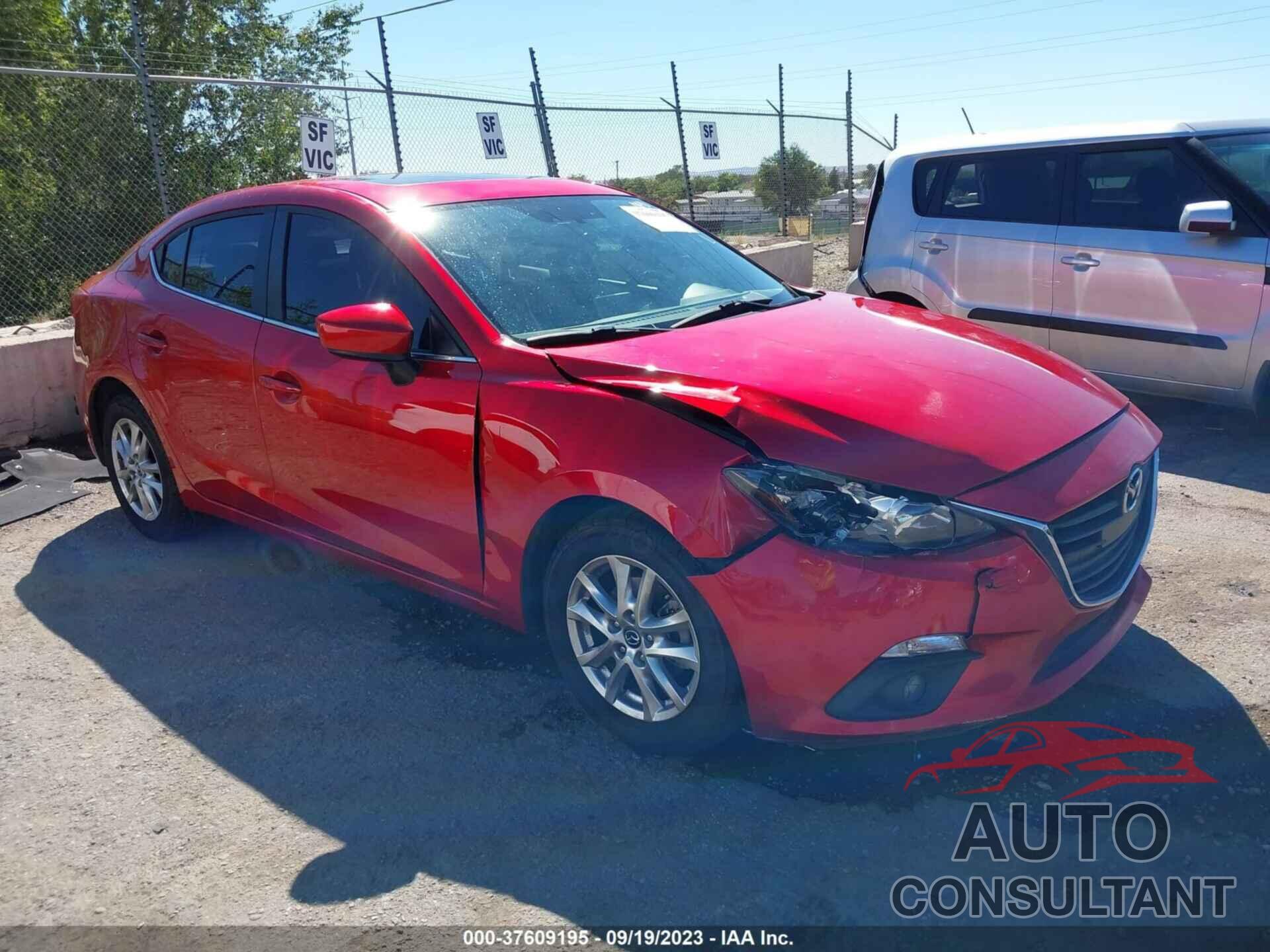 MAZDA MAZDA3 2016 - 3MZBM1W72GM301140