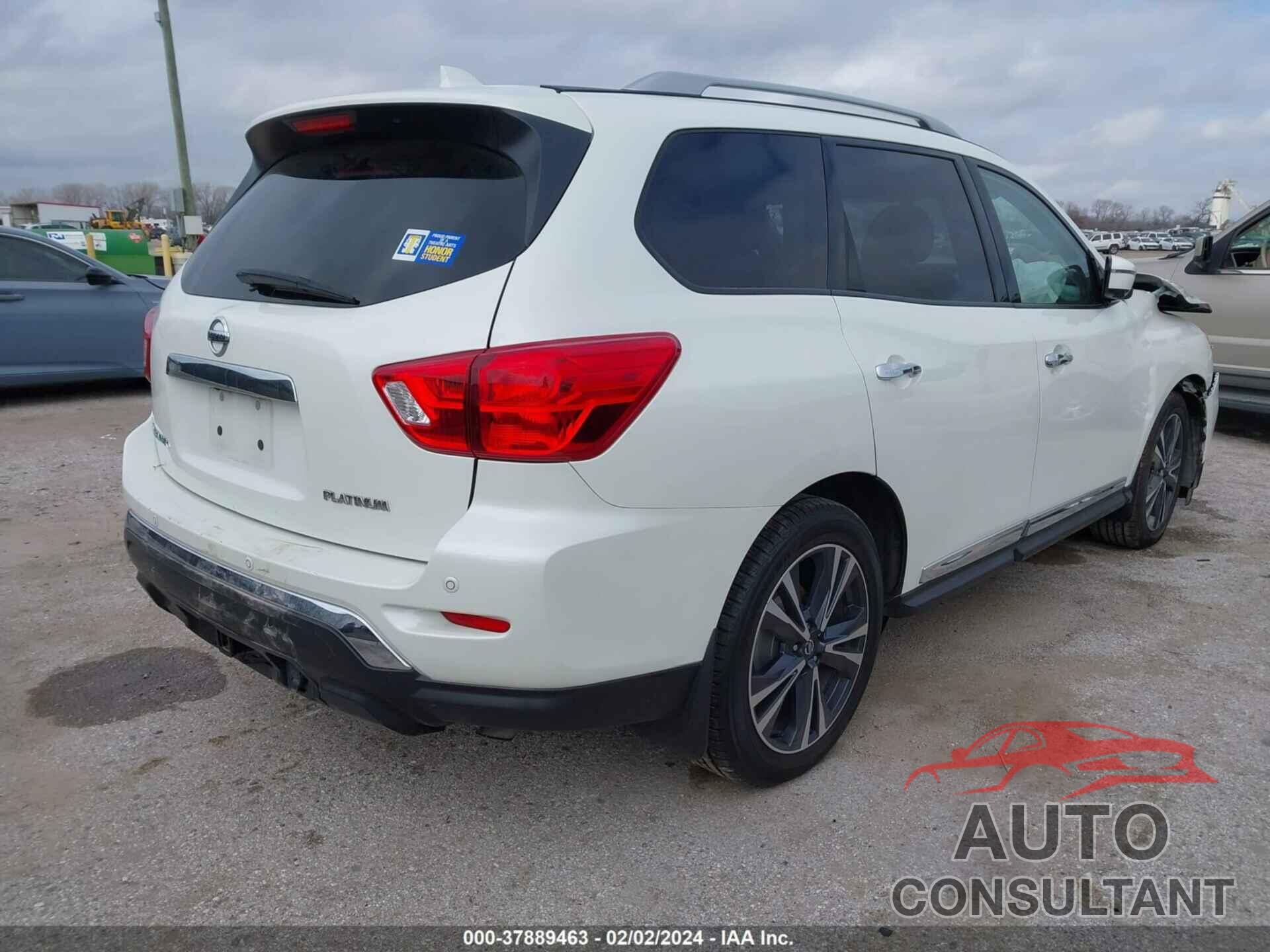 NISSAN PATHFINDER 2019 - 5N1DR2MN9KC606936