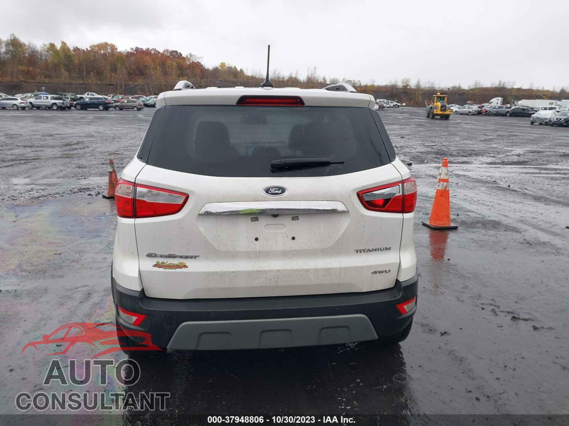 FORD ECOSPORT 2020 - MAJ6S3KL7LC340560