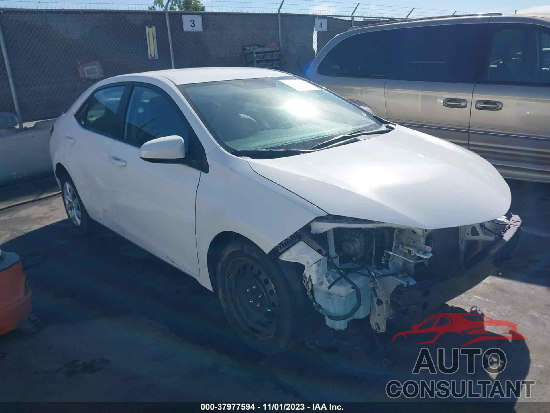 TOYOTA COROLLA 2016 - 5YFBURHE2GP491205