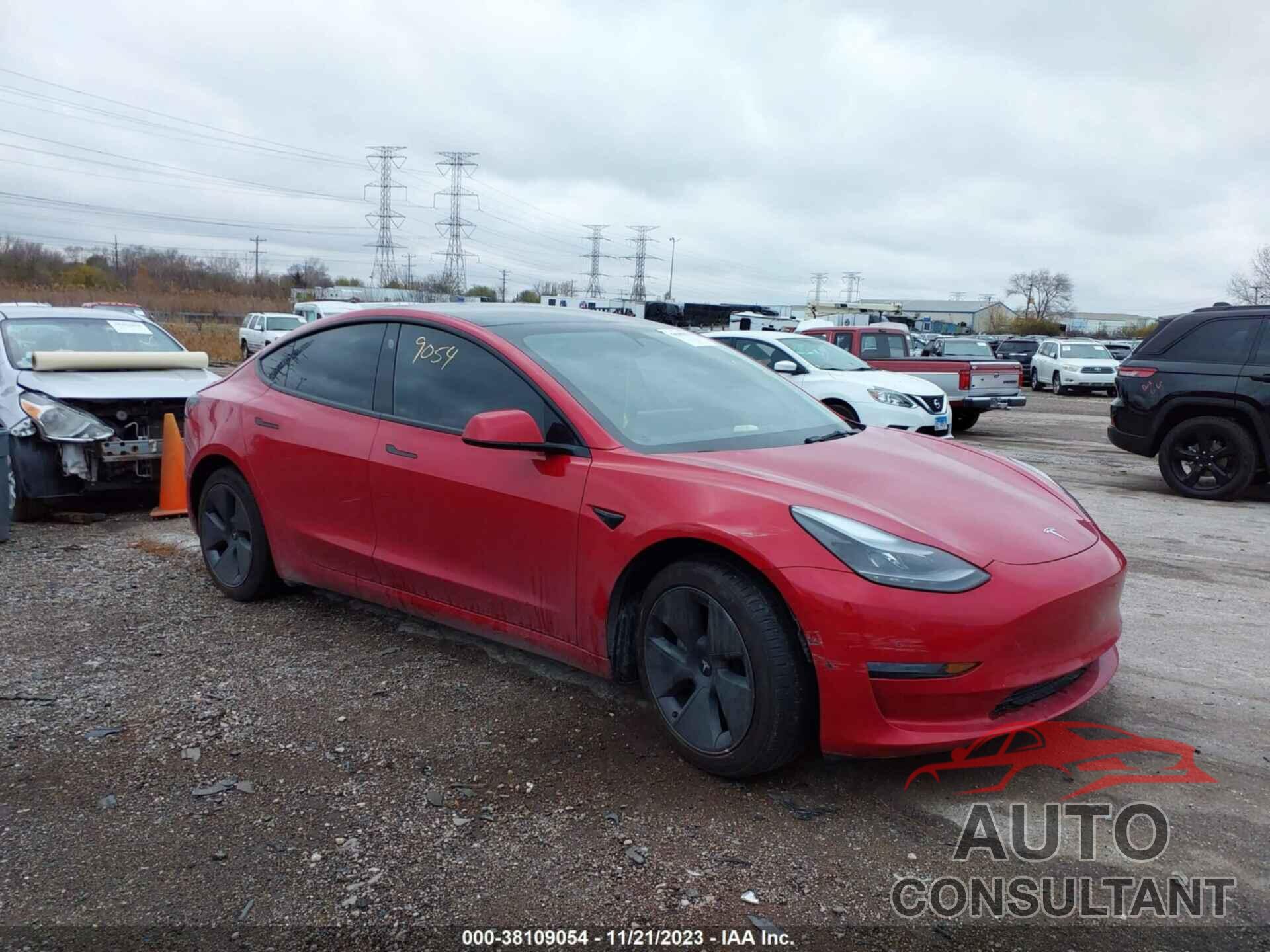 TESLA MODEL 3 2022 - 5YJ3E1EB9NF249551