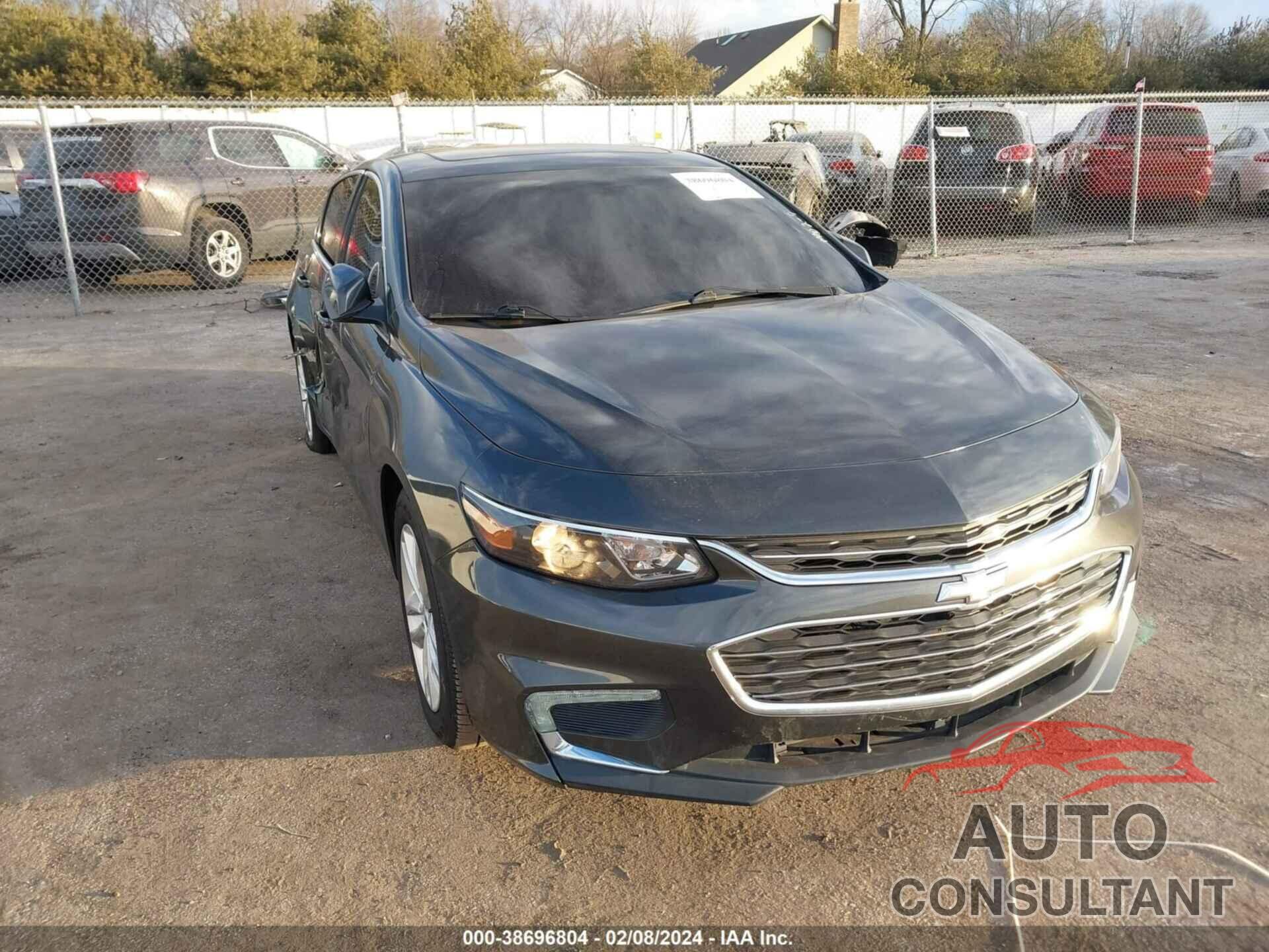 CHEVROLET MALIBU 2016 - 1G1ZE5ST9GF338753