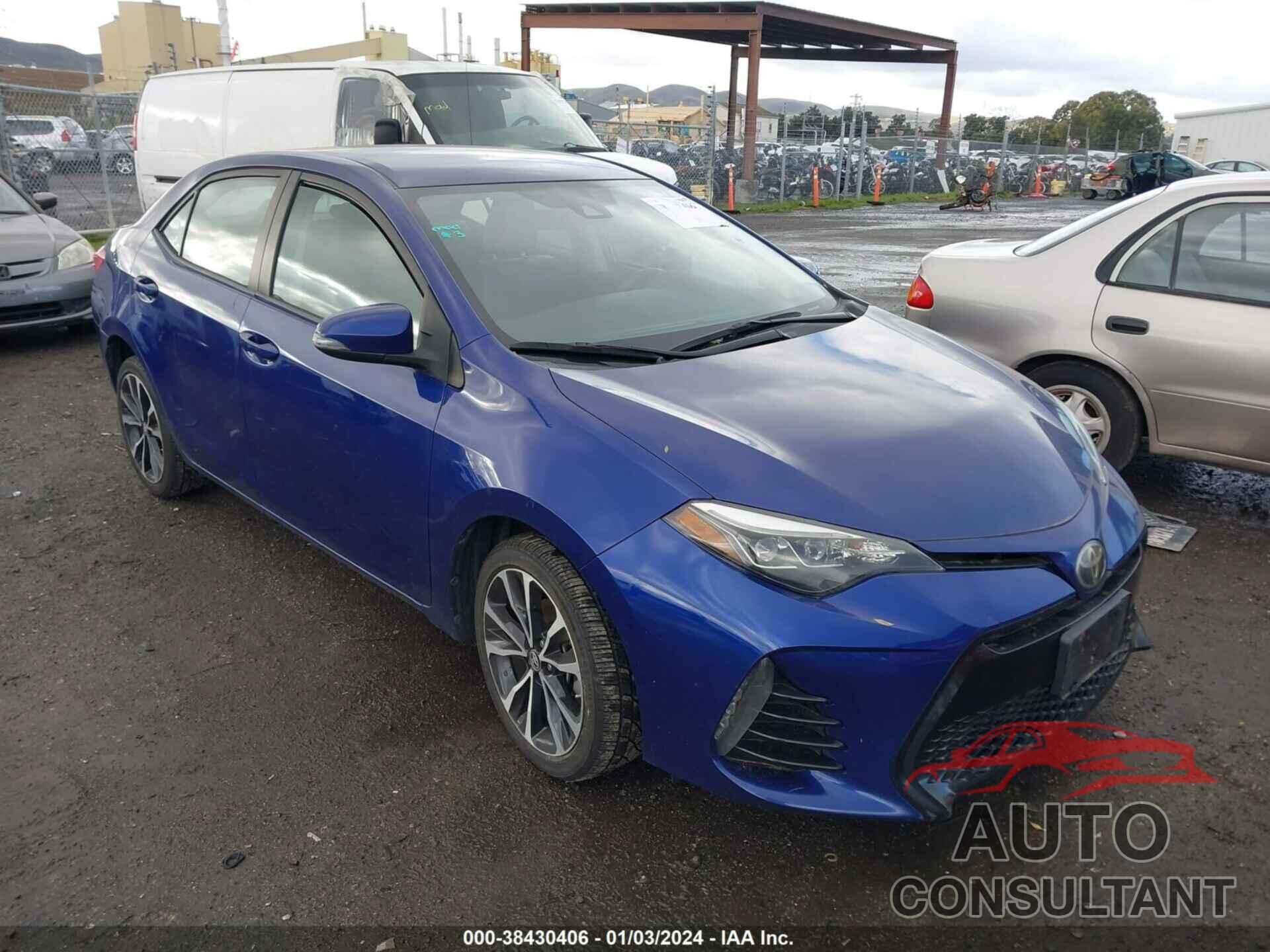 TOYOTA COROLLA 2018 - 2T1BURHEXJC000578