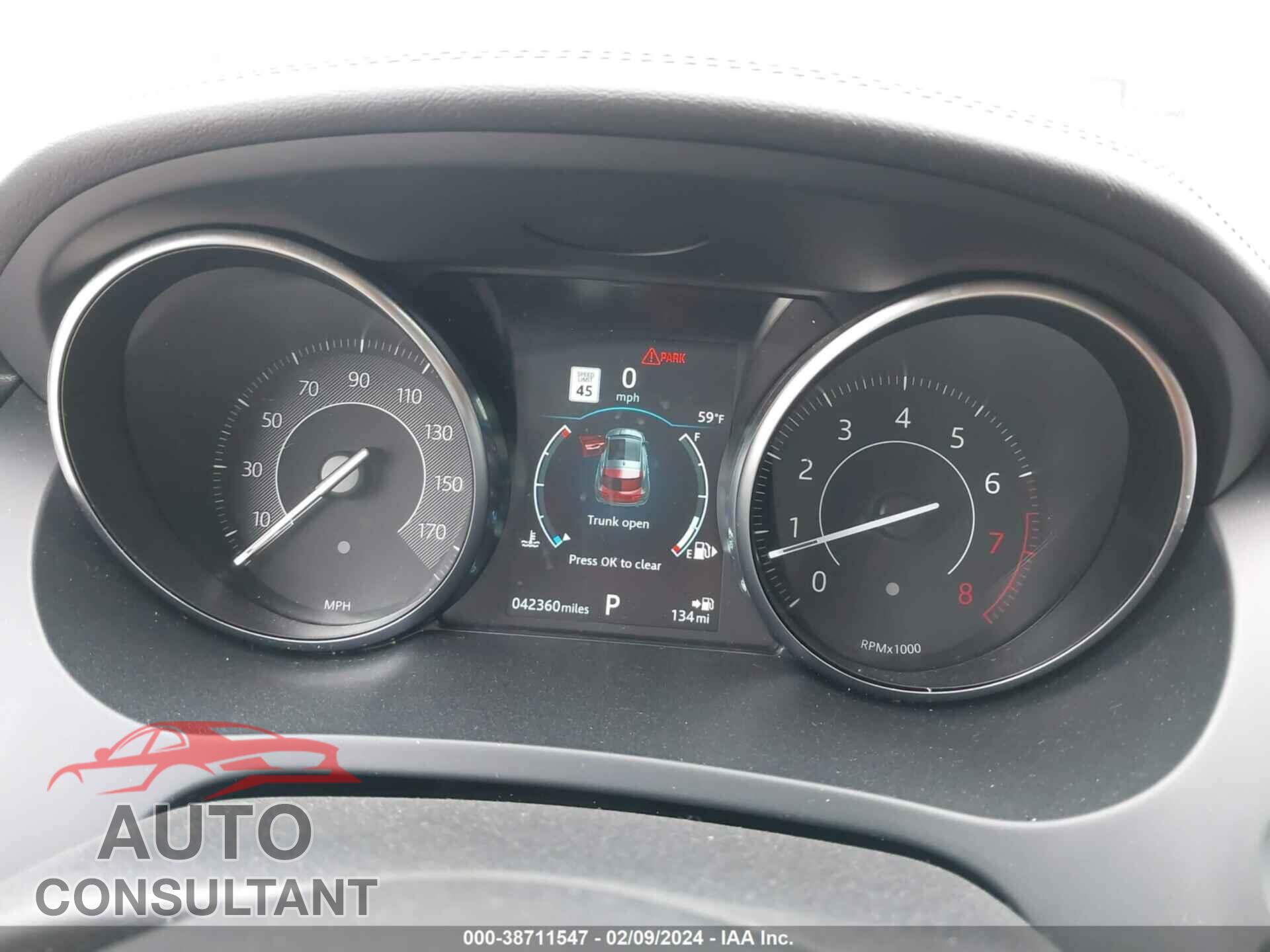 JAGUAR E-PACE 2019 - SADFP2FX9K1Z37596