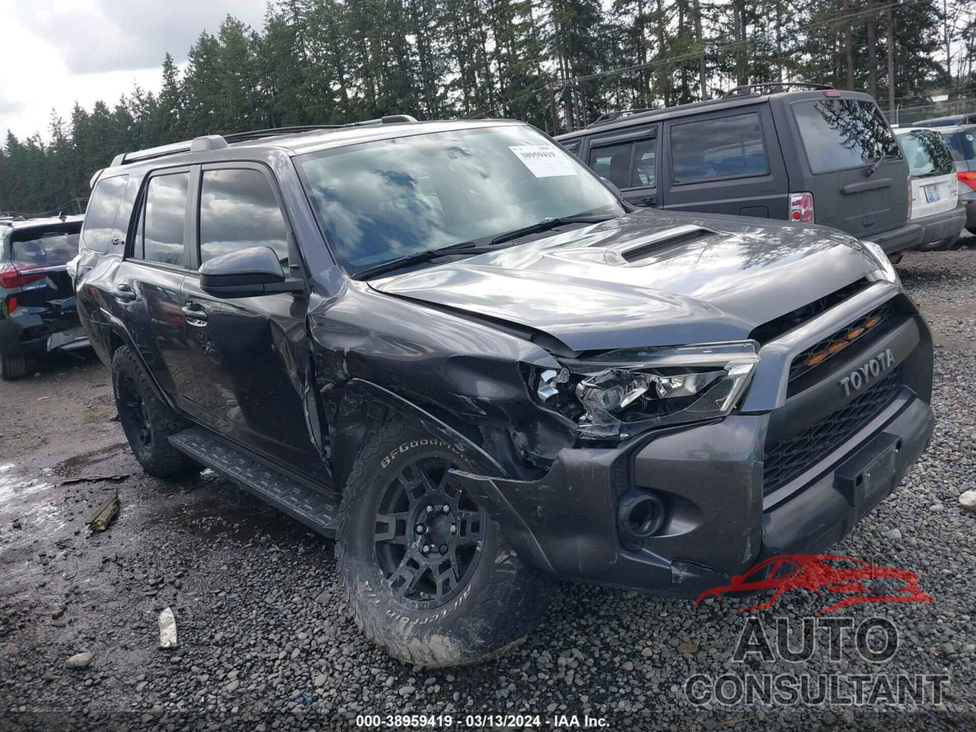 TOYOTA 4RUNNER 2016 - JTEBU5JR7G5315314