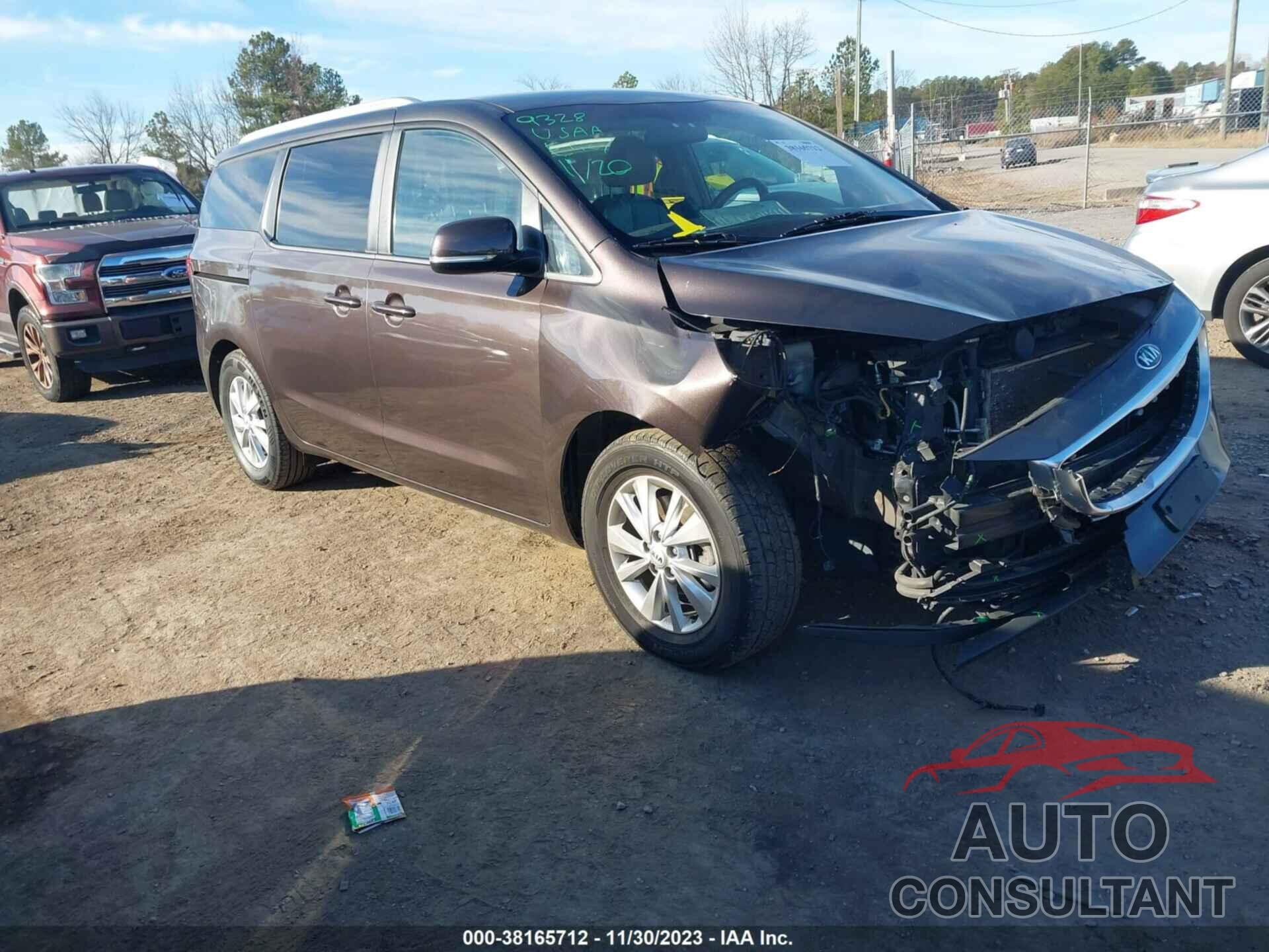 KIA SEDONA 2017 - KNDMB5C14H6314613