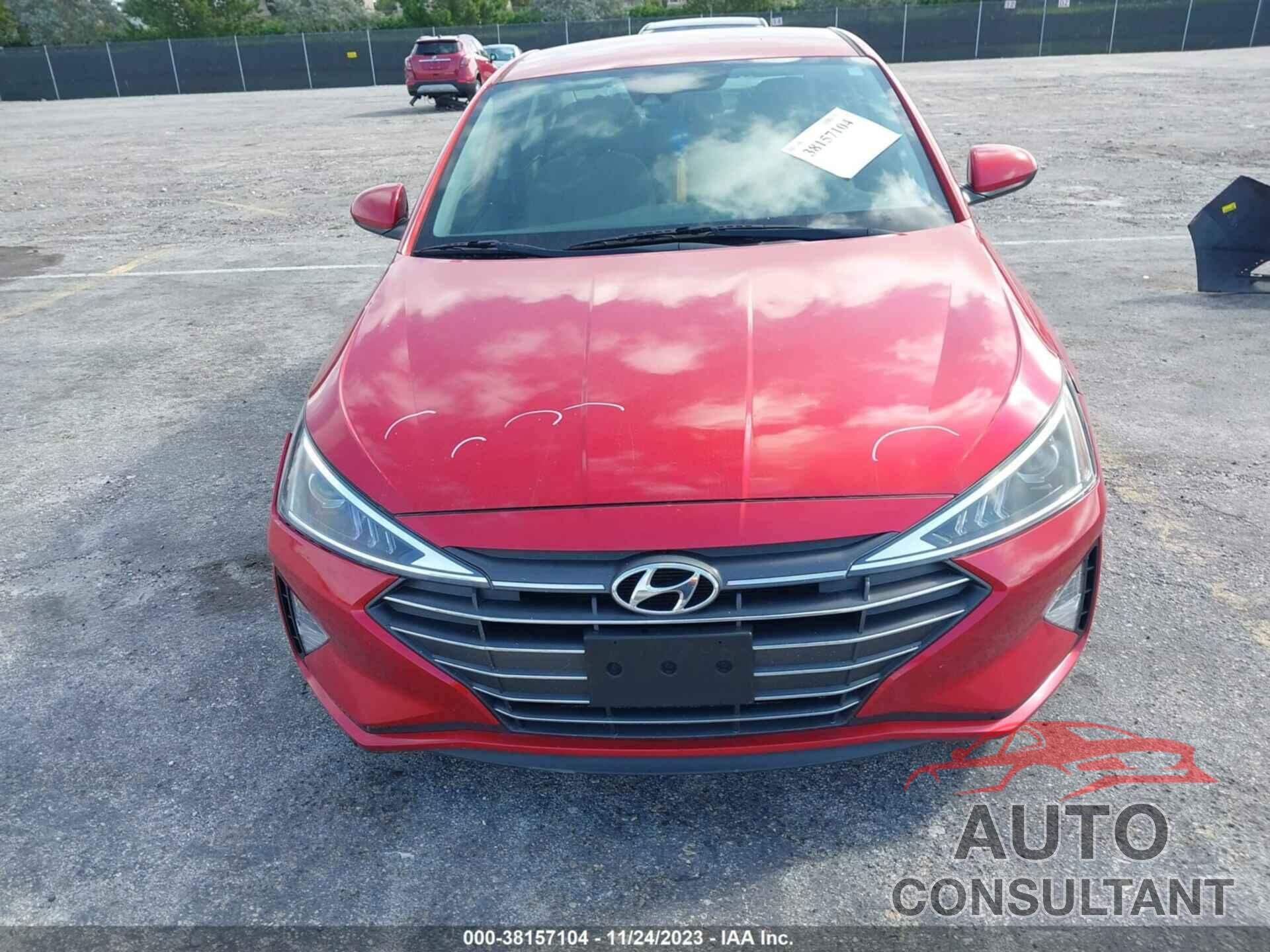 HYUNDAI ELANTRA 2020 - 5NPD84LF6LH569931