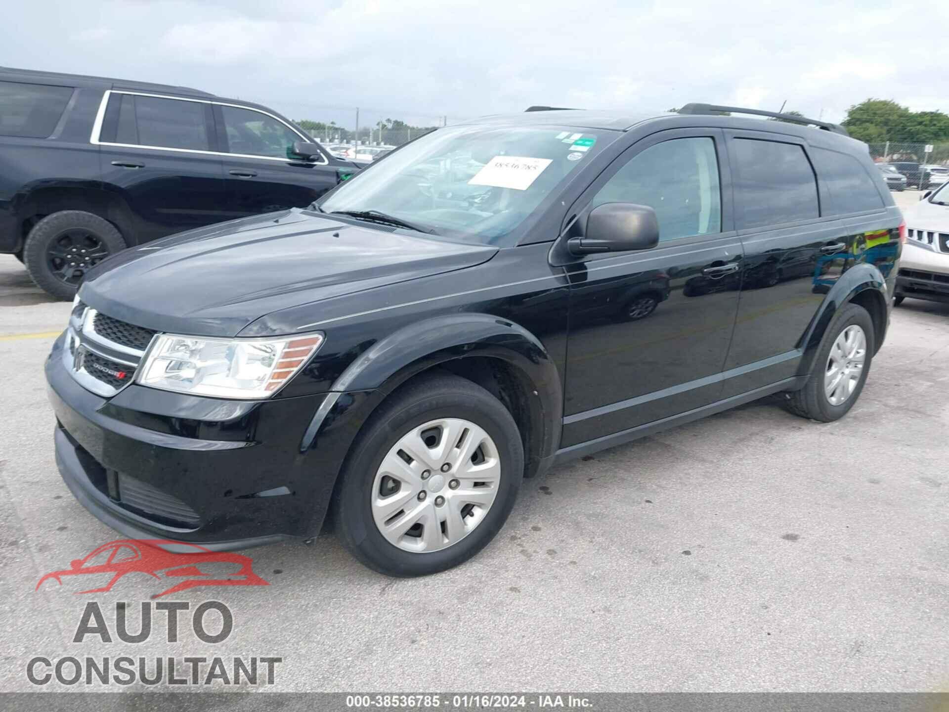 DODGE JOURNEY 2017 - 3C4PDCAB8HT529618