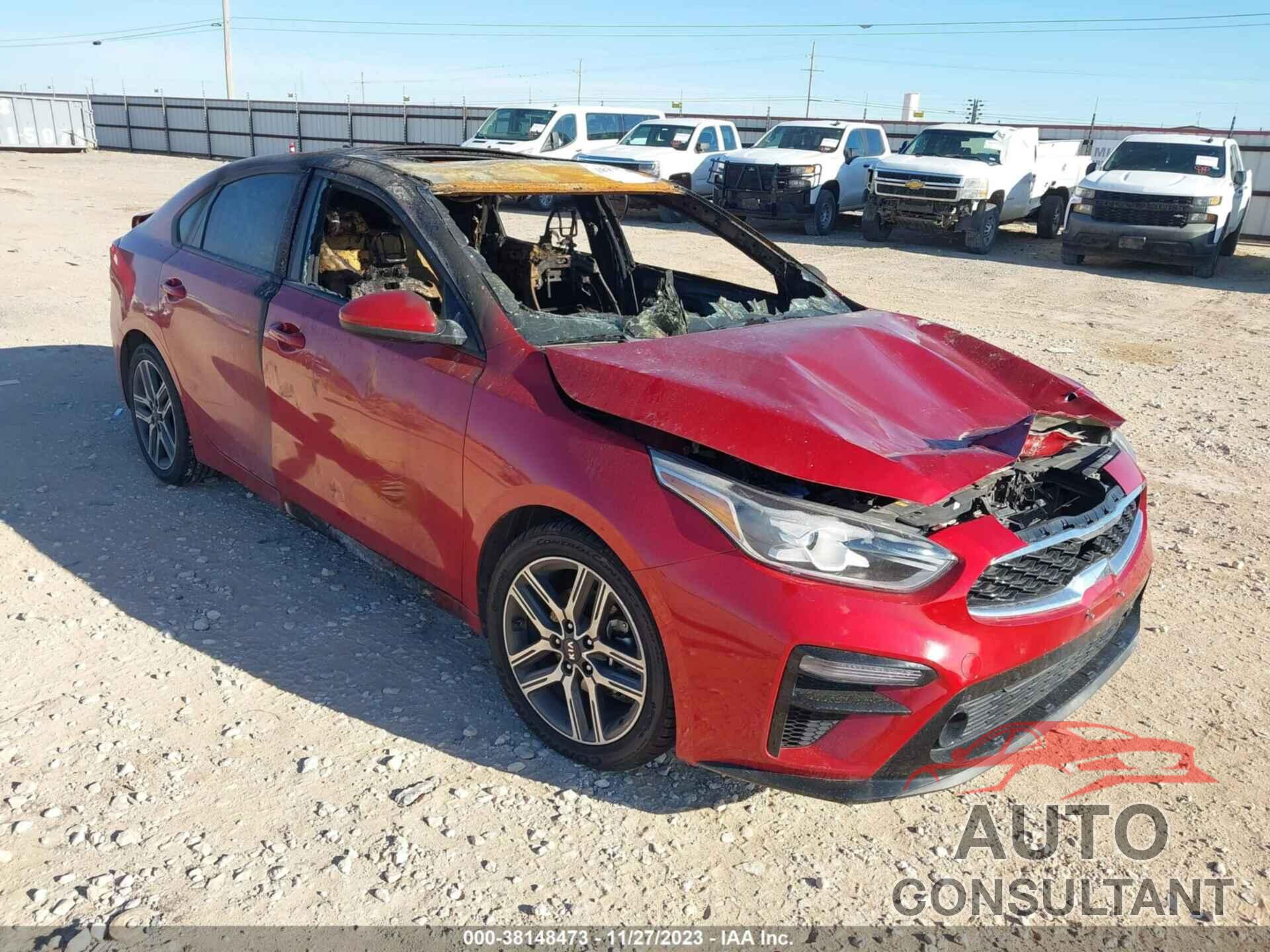 KIA FORTE 2019 - 3KPF34AD2KE049236