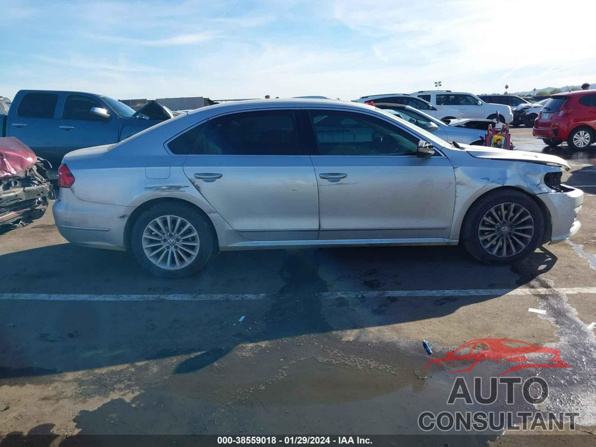 VOLKSWAGEN PASSAT 2017 - 1VWBT7A39HC036651