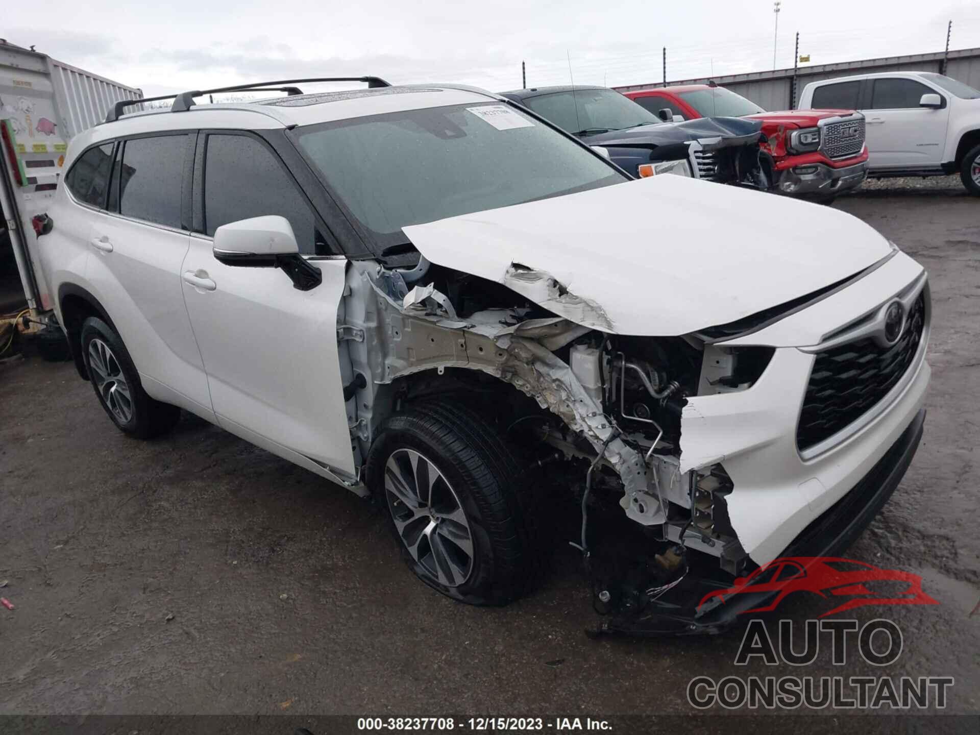 TOYOTA HIGHLANDER 2020 - 5TDGZRAH9LS506568