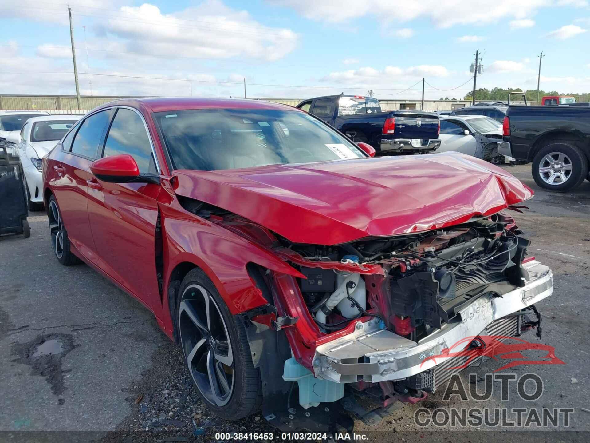 HONDA ACCORD 2019 - 1HGCV1F39KA122876
