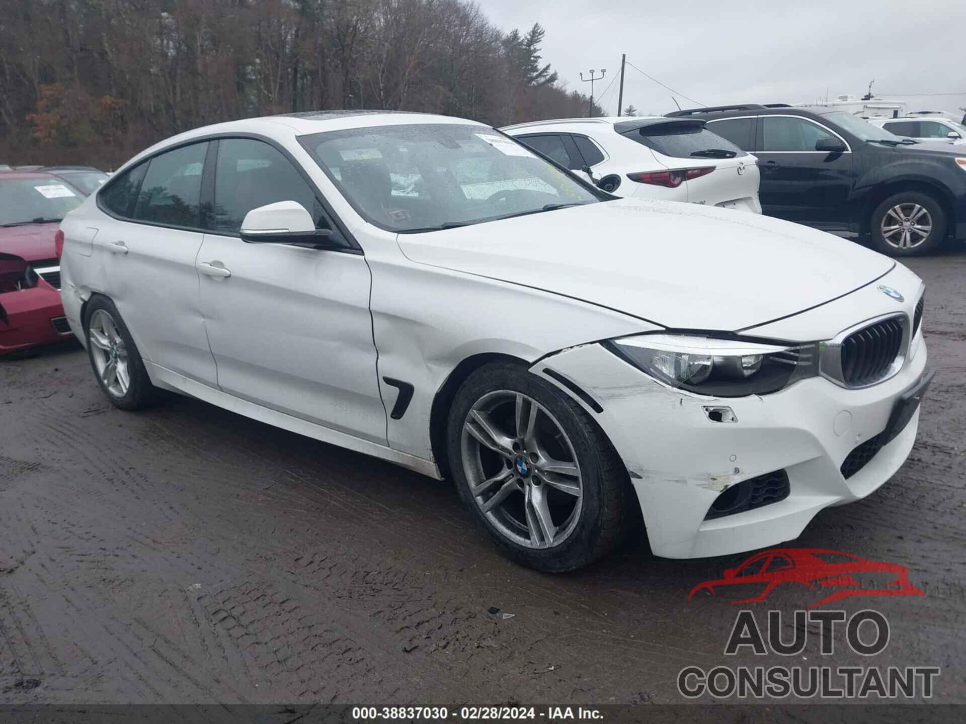 BMW 328I GRAN TURISMO 2016 - WBA8Z5C5XGGS37252