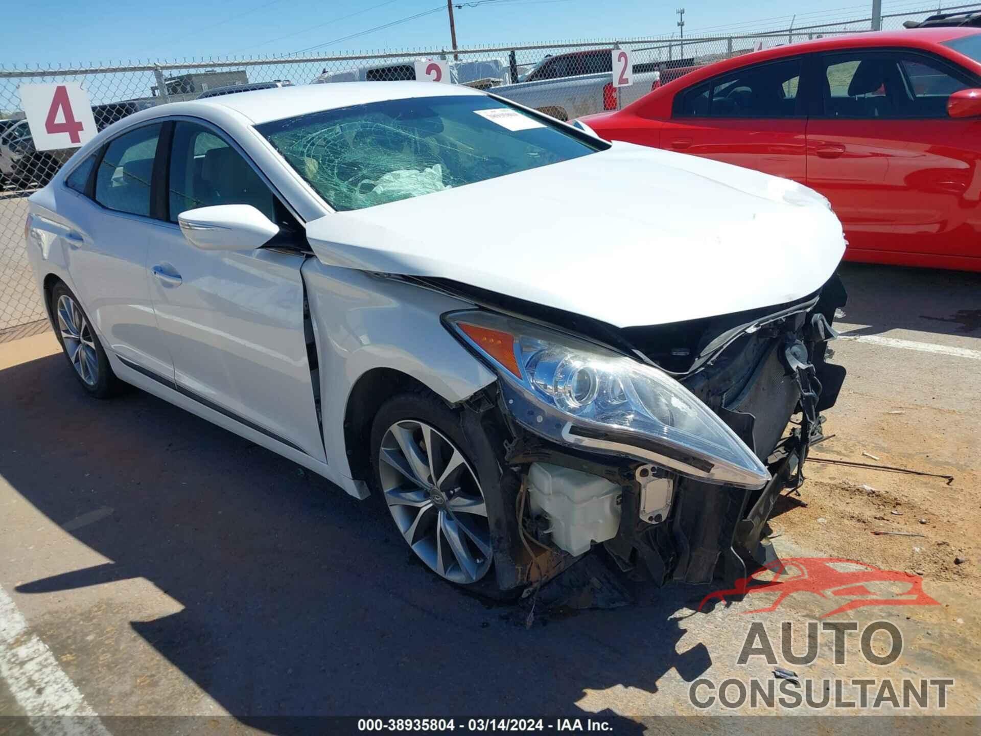 HYUNDAI AZERA 2016 - KMHFG4JG1GA506476