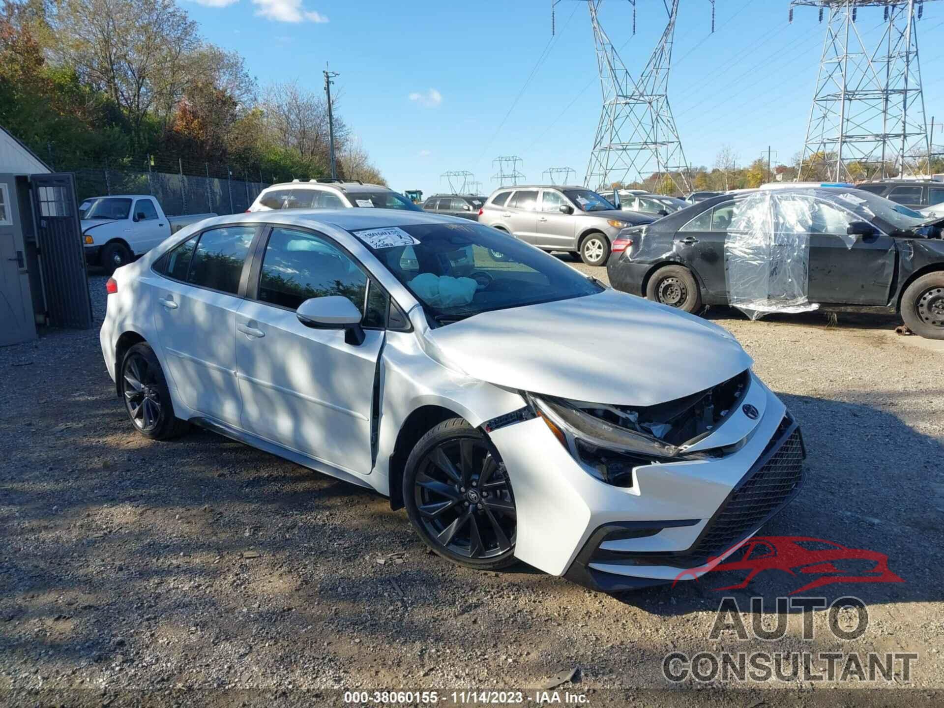 TOYOTA COROLLA 2023 - 5YFS4MCE4PP144775