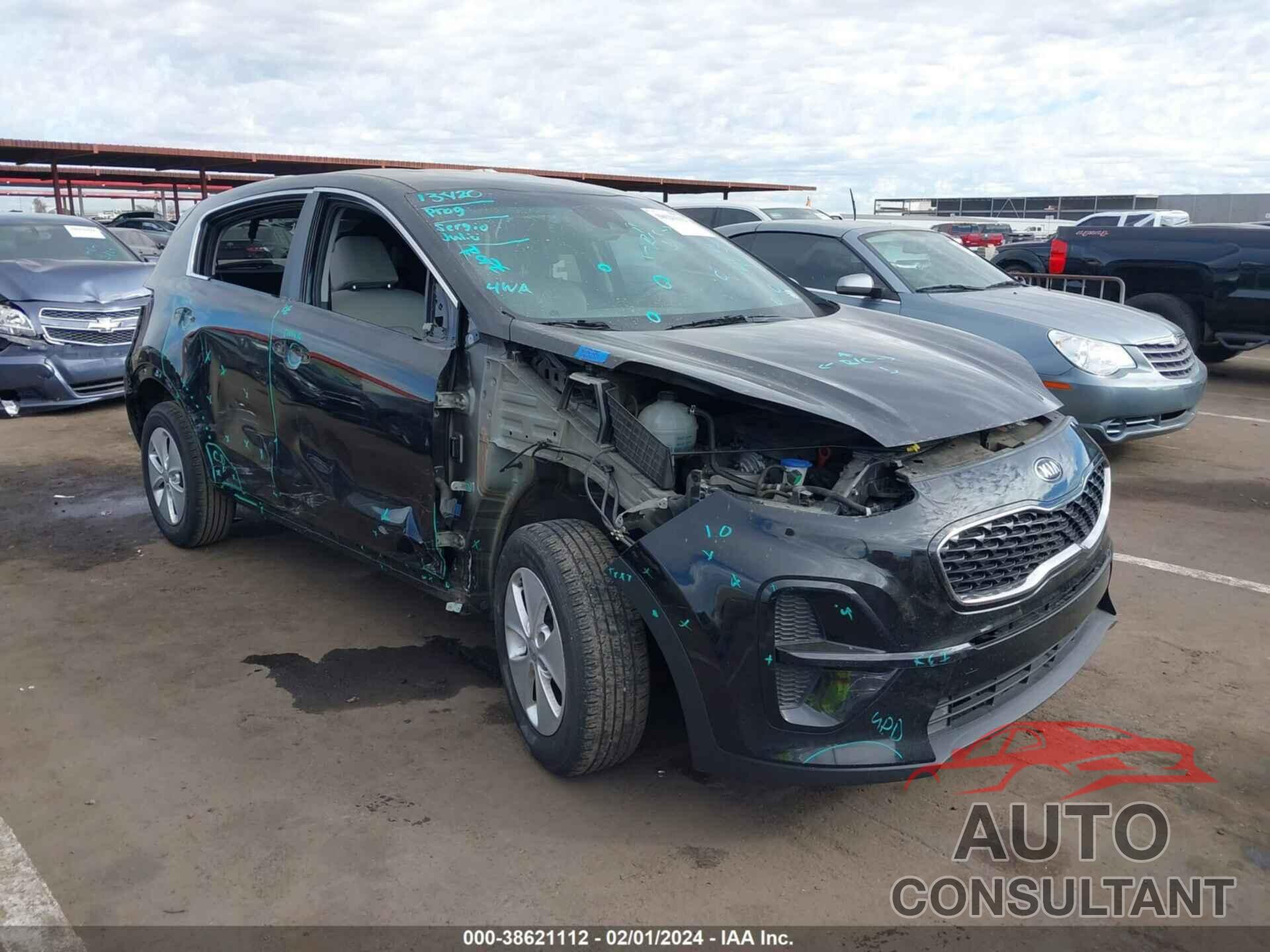 KIA SPORTAGE 2020 - KNDPM3AC9L7759464