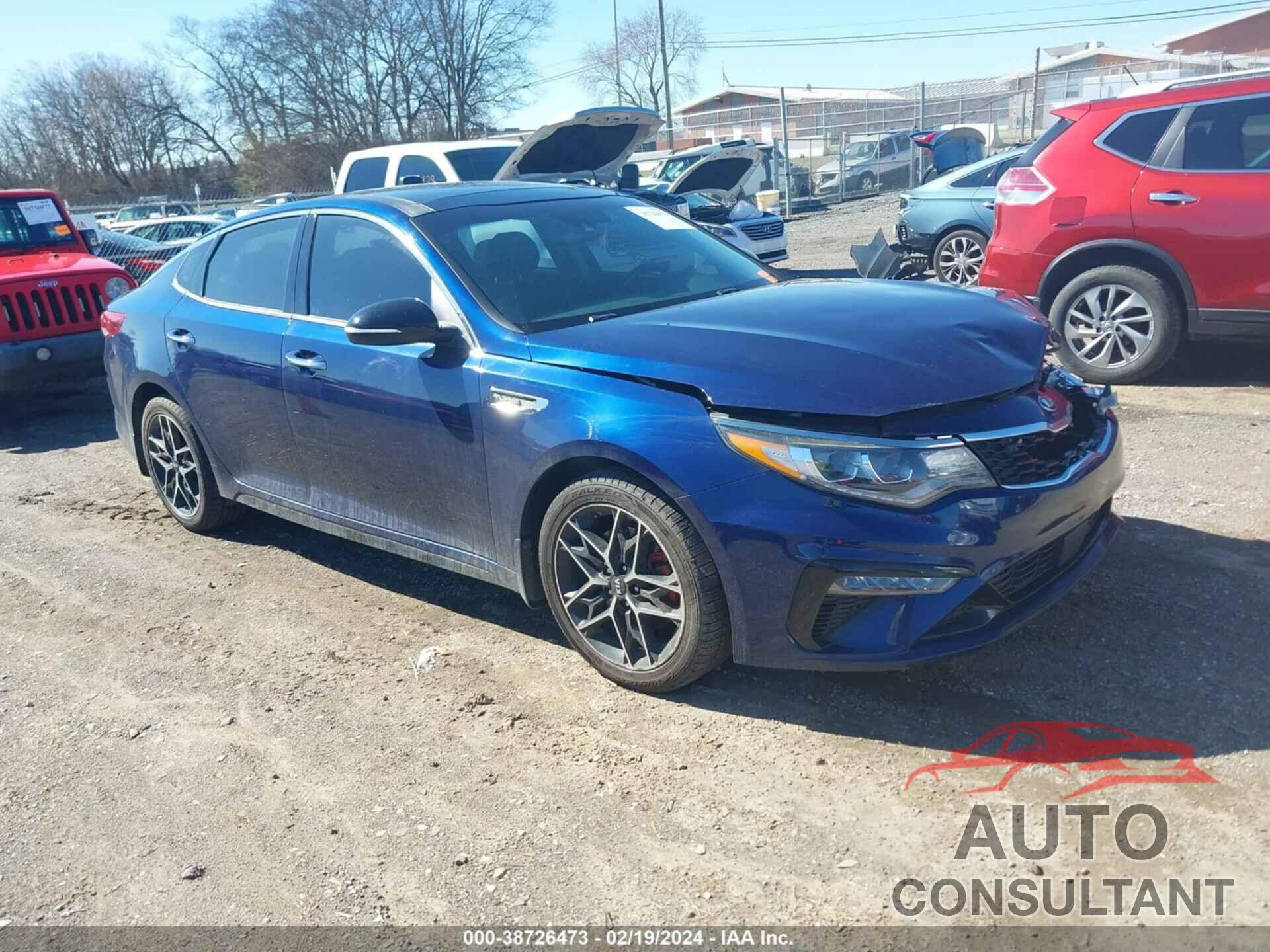 KIA OPTIMA 2019 - 5XXGW4L28KG314756