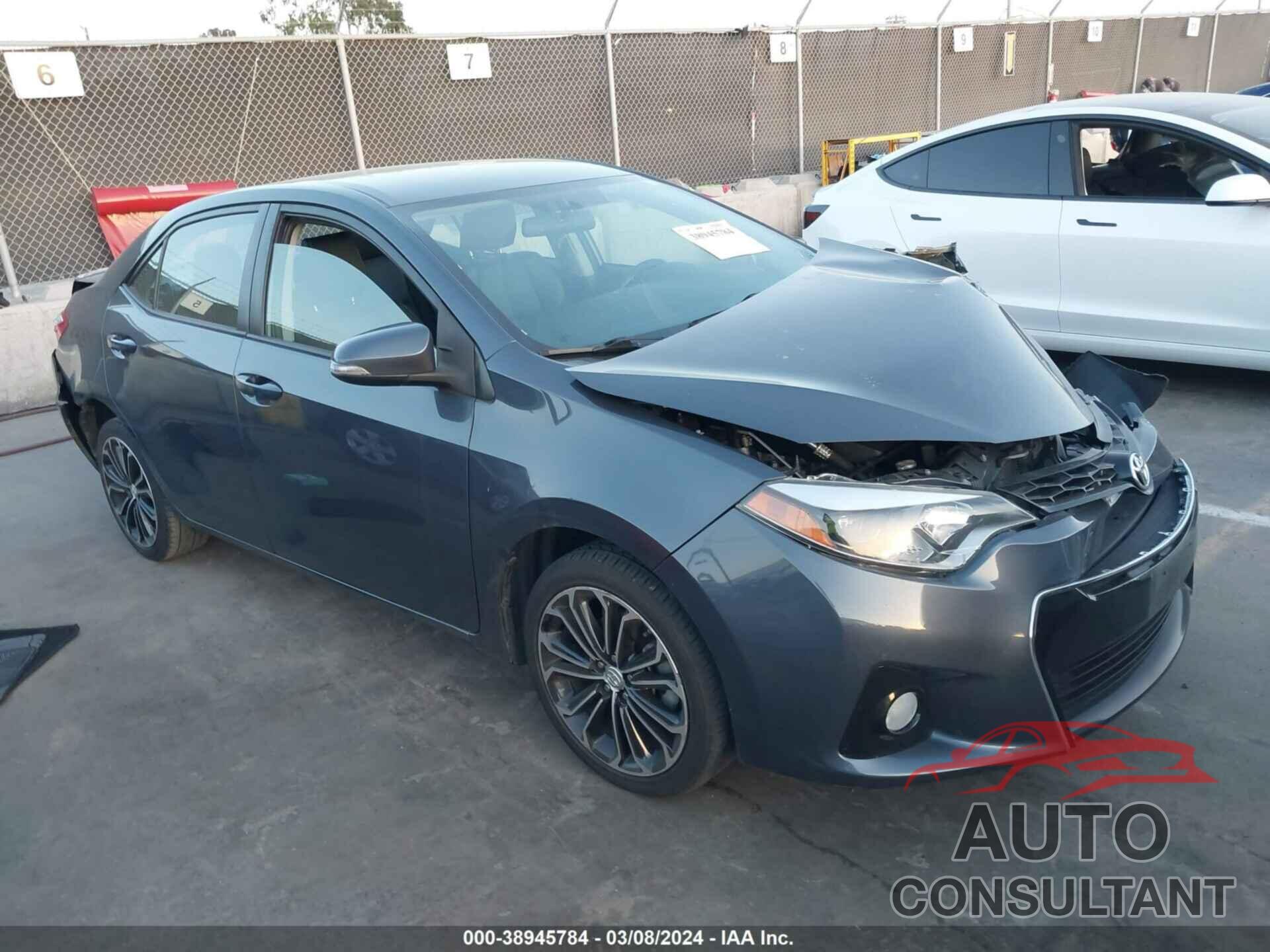 TOYOTA COROLLA 2016 - 5YFBURHE4GP541053