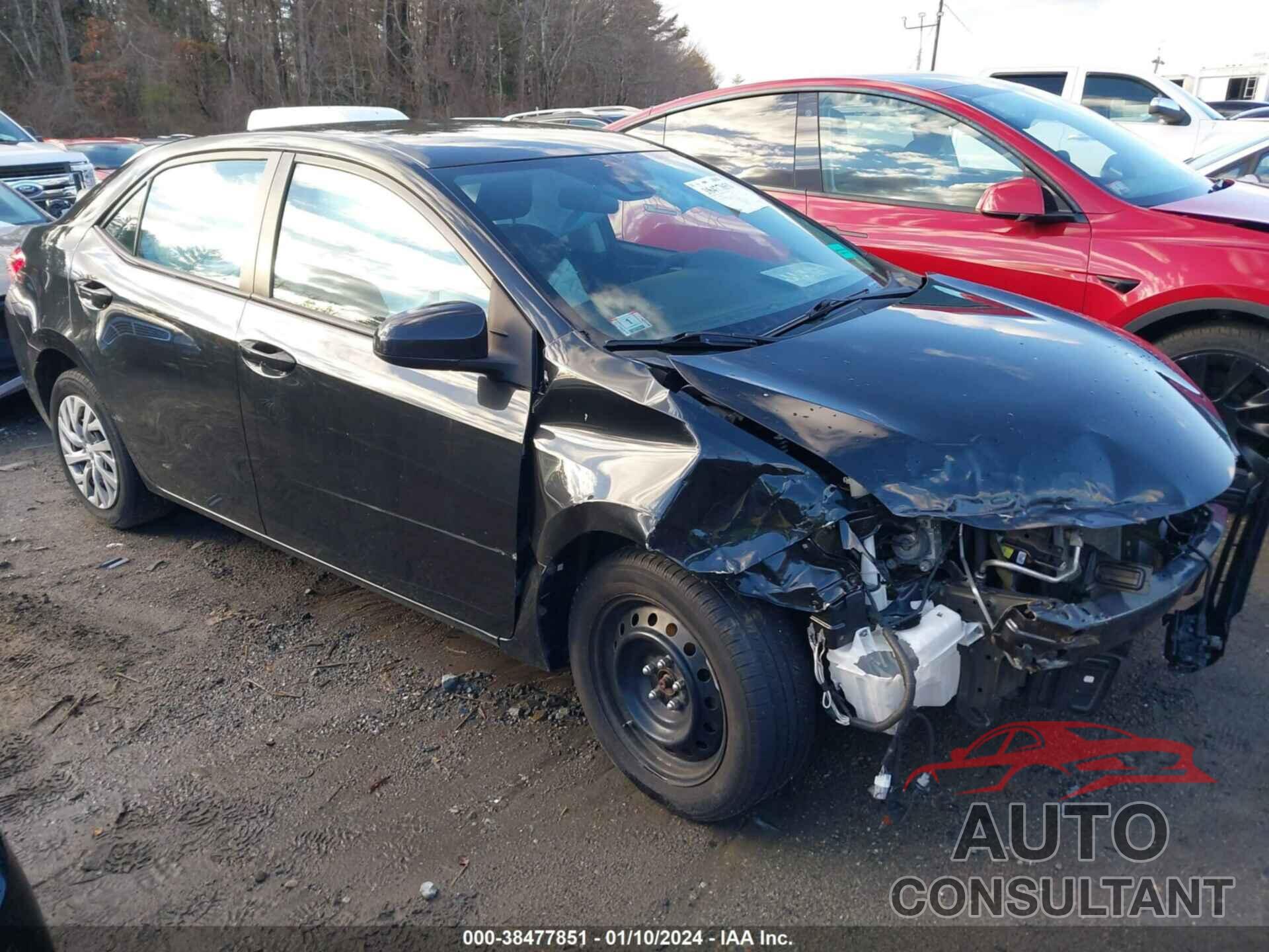 TOYOTA COROLLA 2018 - 2T1BURHE9JC086661