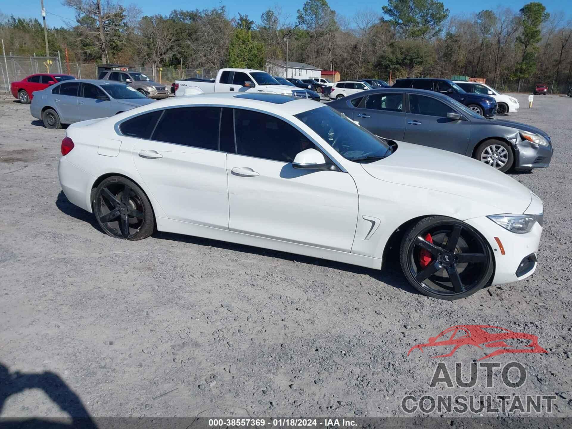 BMW 435I GRAN COUPE 2016 - WBA4B1C56GG242086