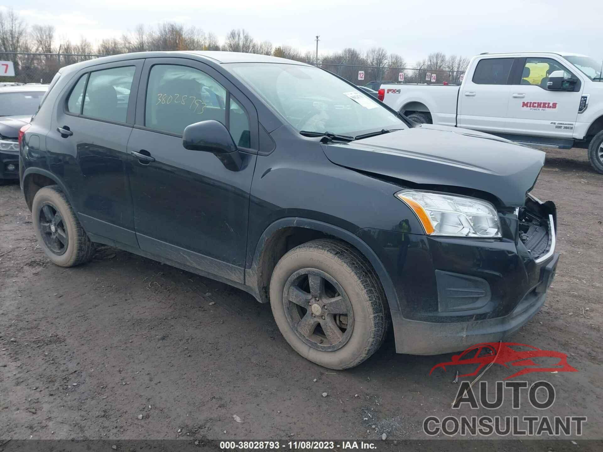 CHEVROLET TRAX 2016 - KL7CJNSB5GB618433