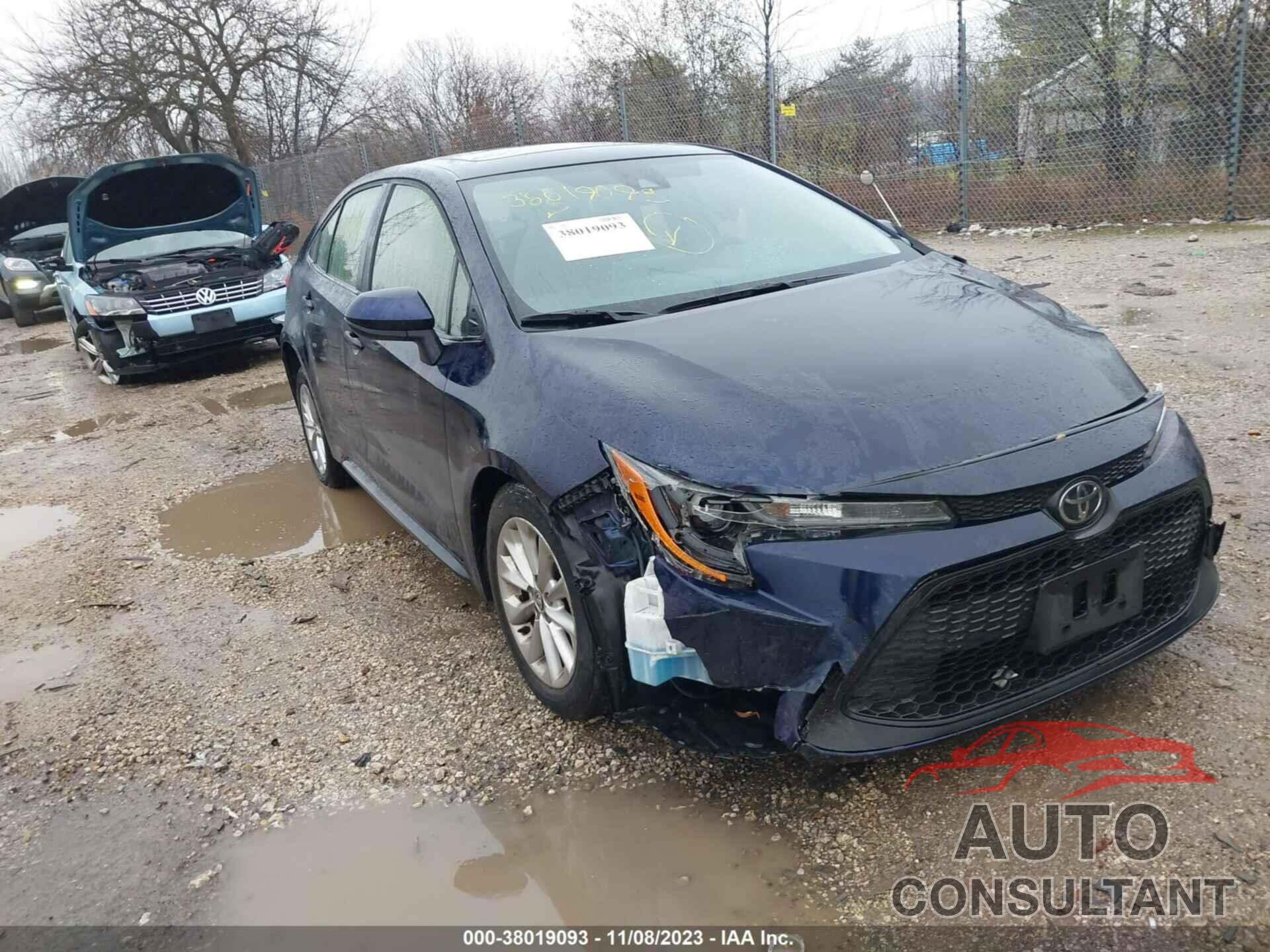 TOYOTA COROLLA 2021 - JTDHPMAEXMJ156773