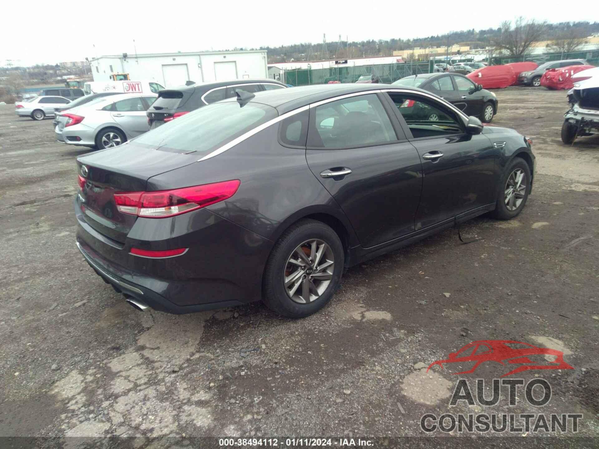 KIA OPTIMA 2019 - 5XXGT4L31KG326443