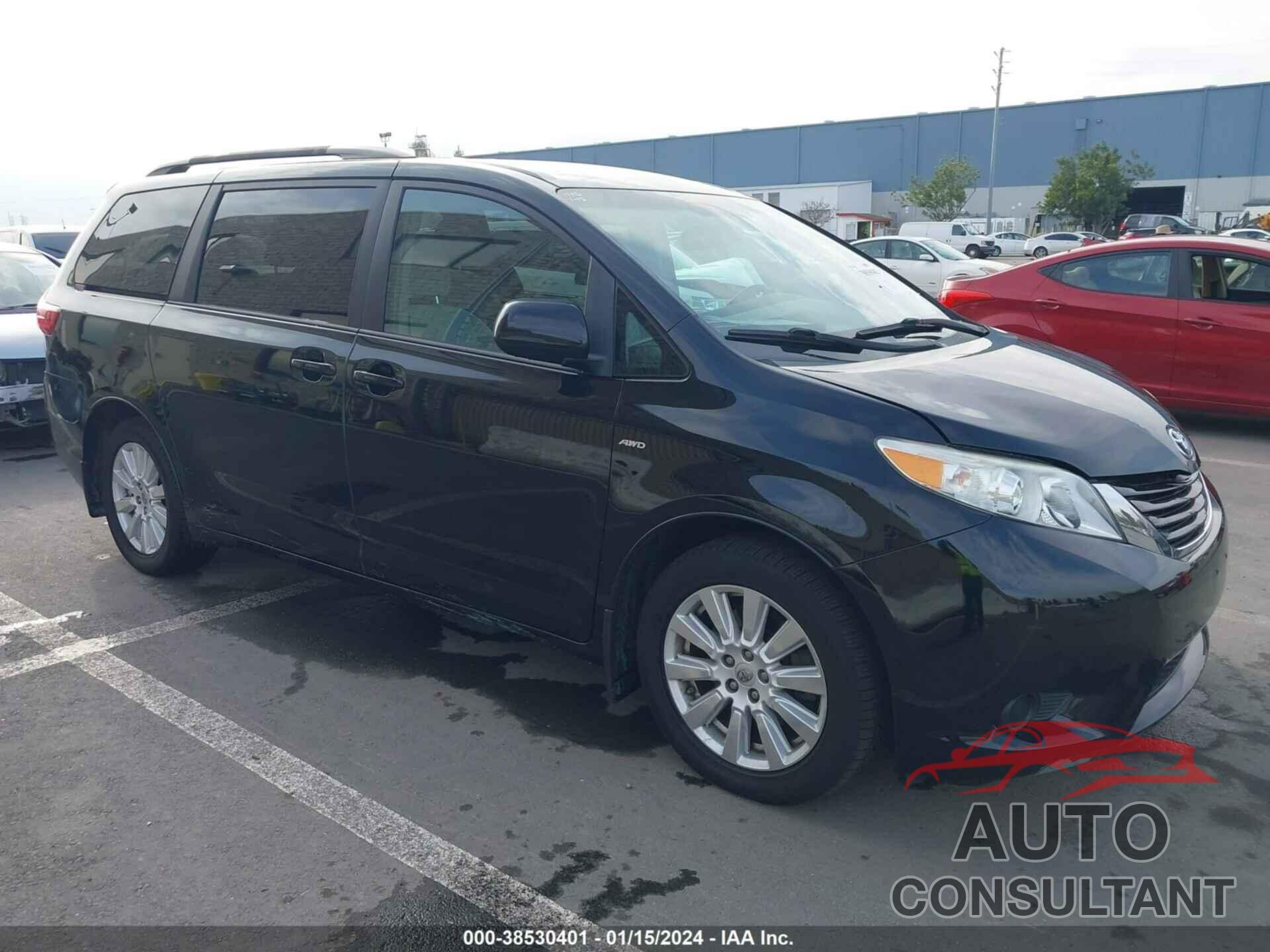 TOYOTA SIENNA 2017 - 5TDJZ3DC4HS153635