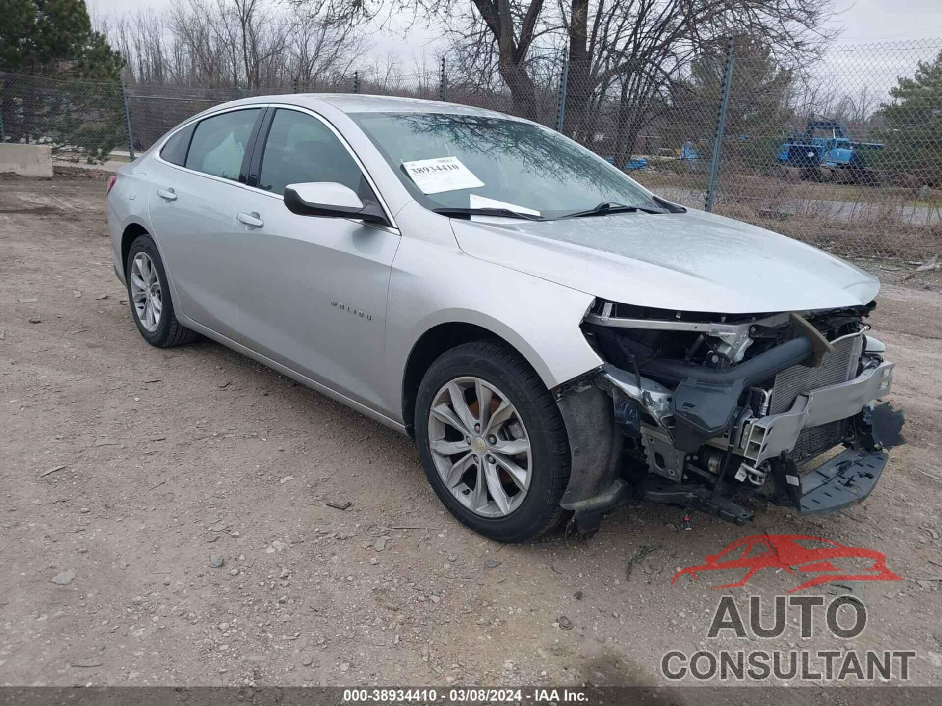 CHEVROLET MALIBU 2020 - 1G1ZD5STXLF060197