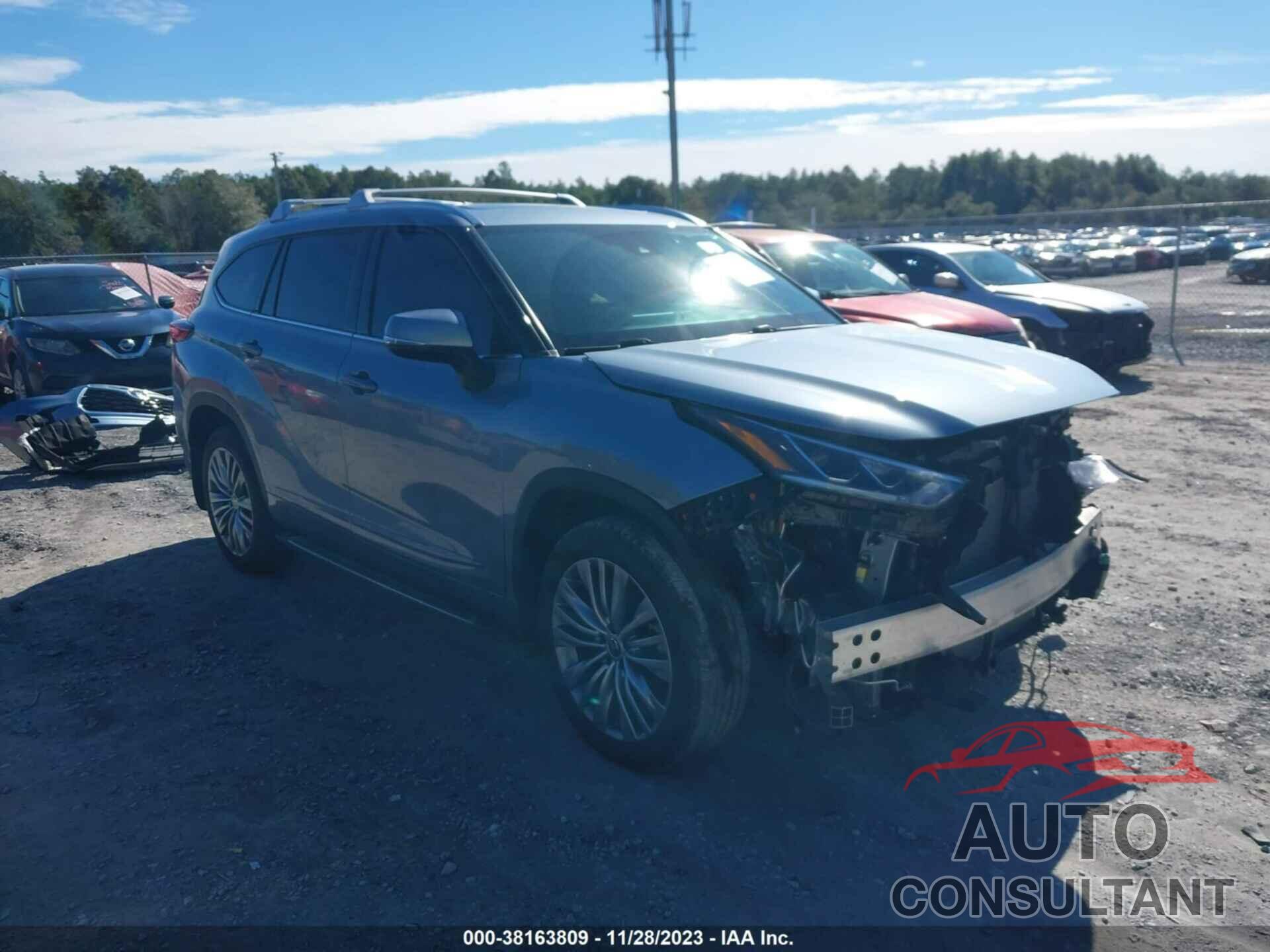 TOYOTA HIGHLANDER 2021 - 5TDFZRBH5MS115297