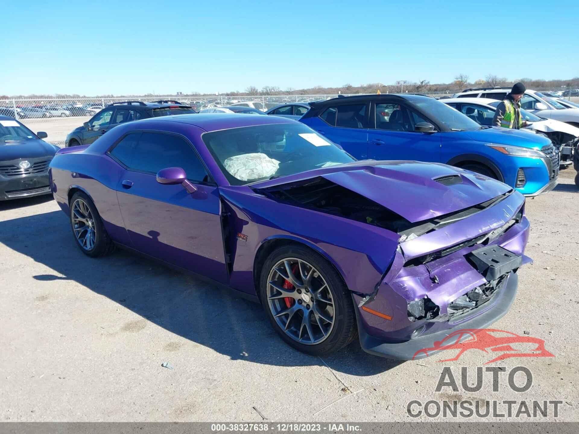 DODGE CHALLENGER 2016 - 2C3CDZDJ0GH166084