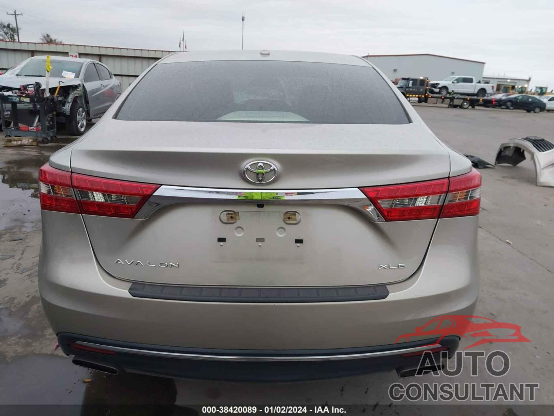 TOYOTA AVALON 2018 - 4T1BK1EBXJU265789