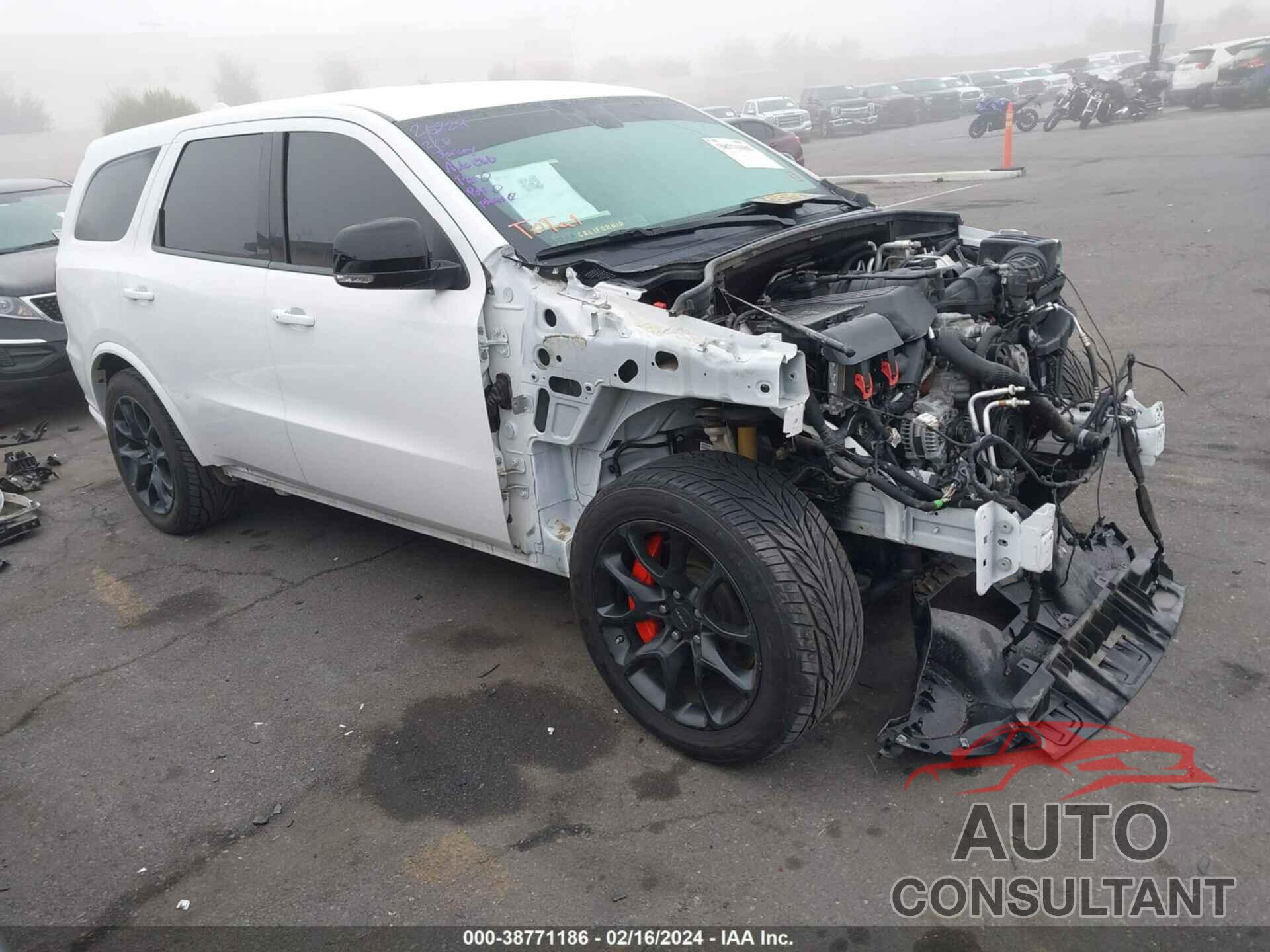 DODGE DURANGO 2021 - 1C4SDJGJ0MC826577