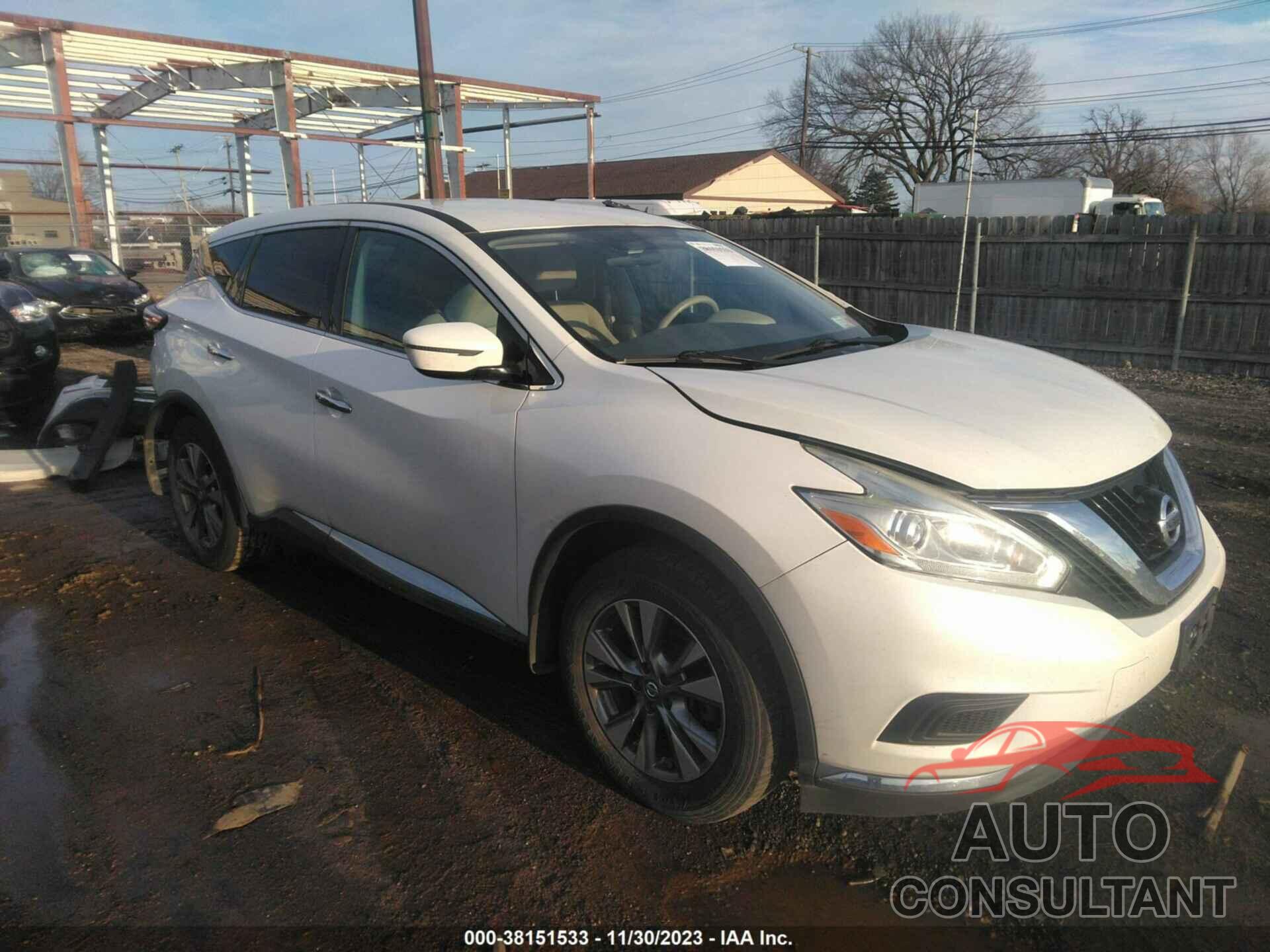 NISSAN MURANO 2016 - 5N1AZ2MHXGN119723