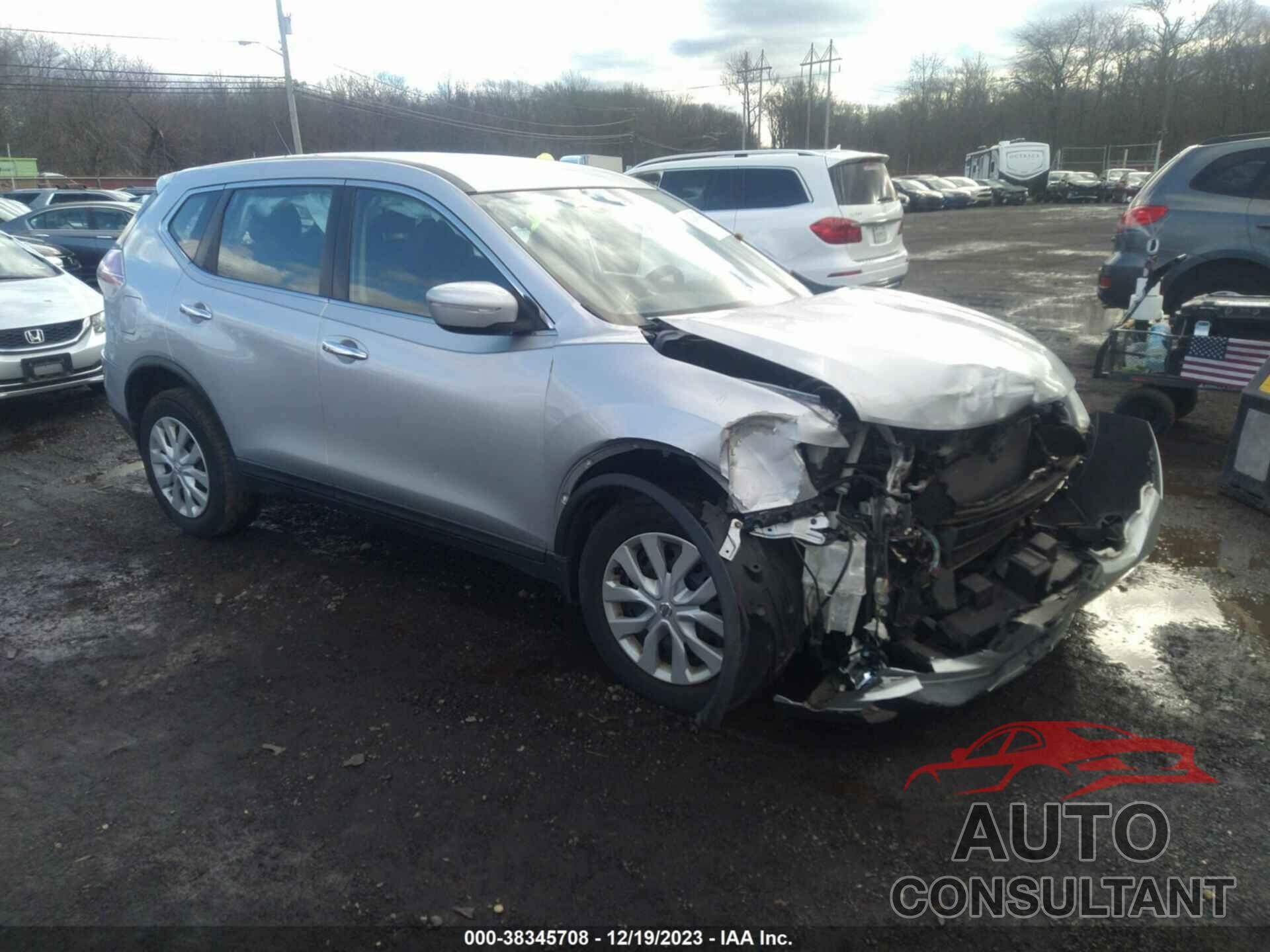 NISSAN ROGUE 2015 - KNMAT2MV2FP563886