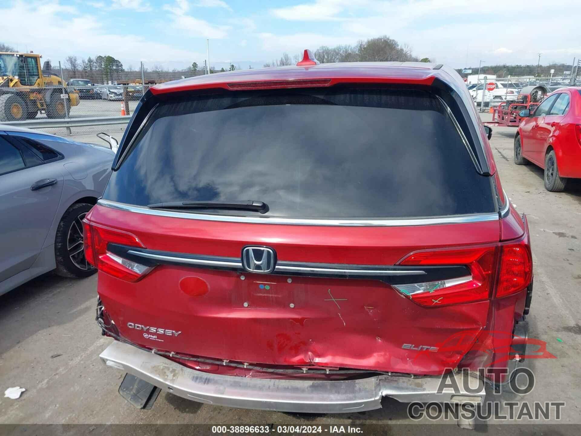 HONDA ODYSSEY 2022 - 5FNRL6H94NB021317