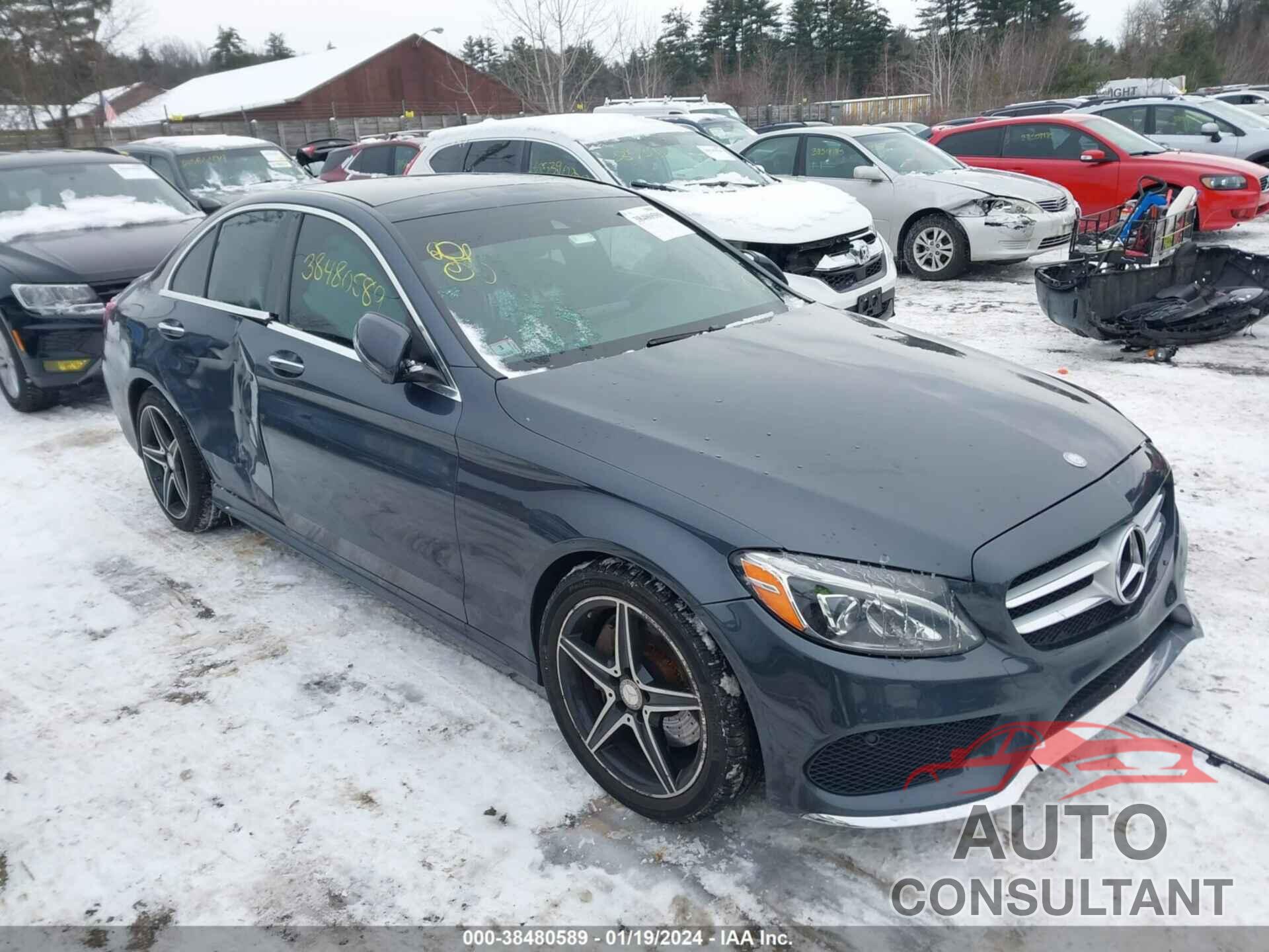 MERCEDES-BENZ C 300 2016 - 55SWF4KB4GU124474