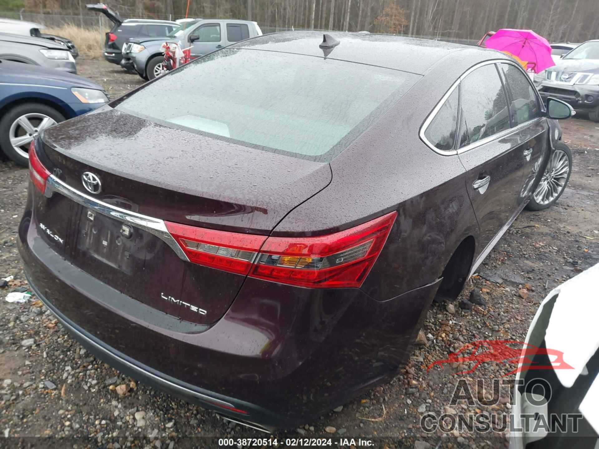 TOYOTA AVALON 2016 - 4T1BK1EB6GU214198