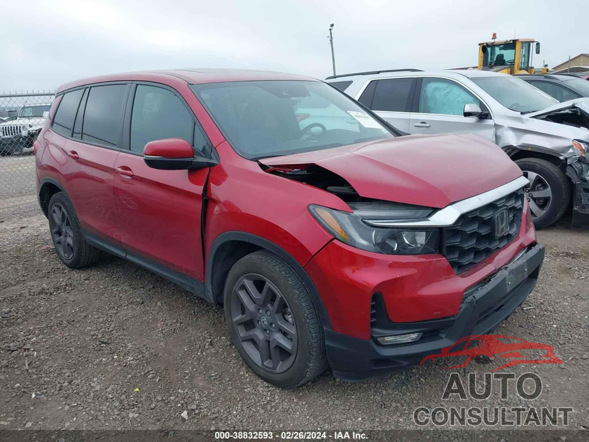 HONDA PASSPORT 2022 - 5FNYF7H59NB004583