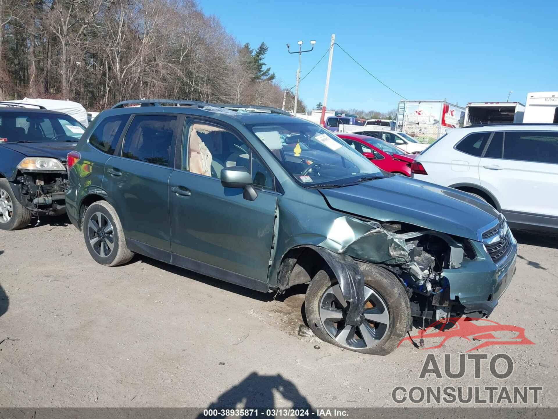 SUBARU FORESTER 2017 - JF2SJAJC7HH440154