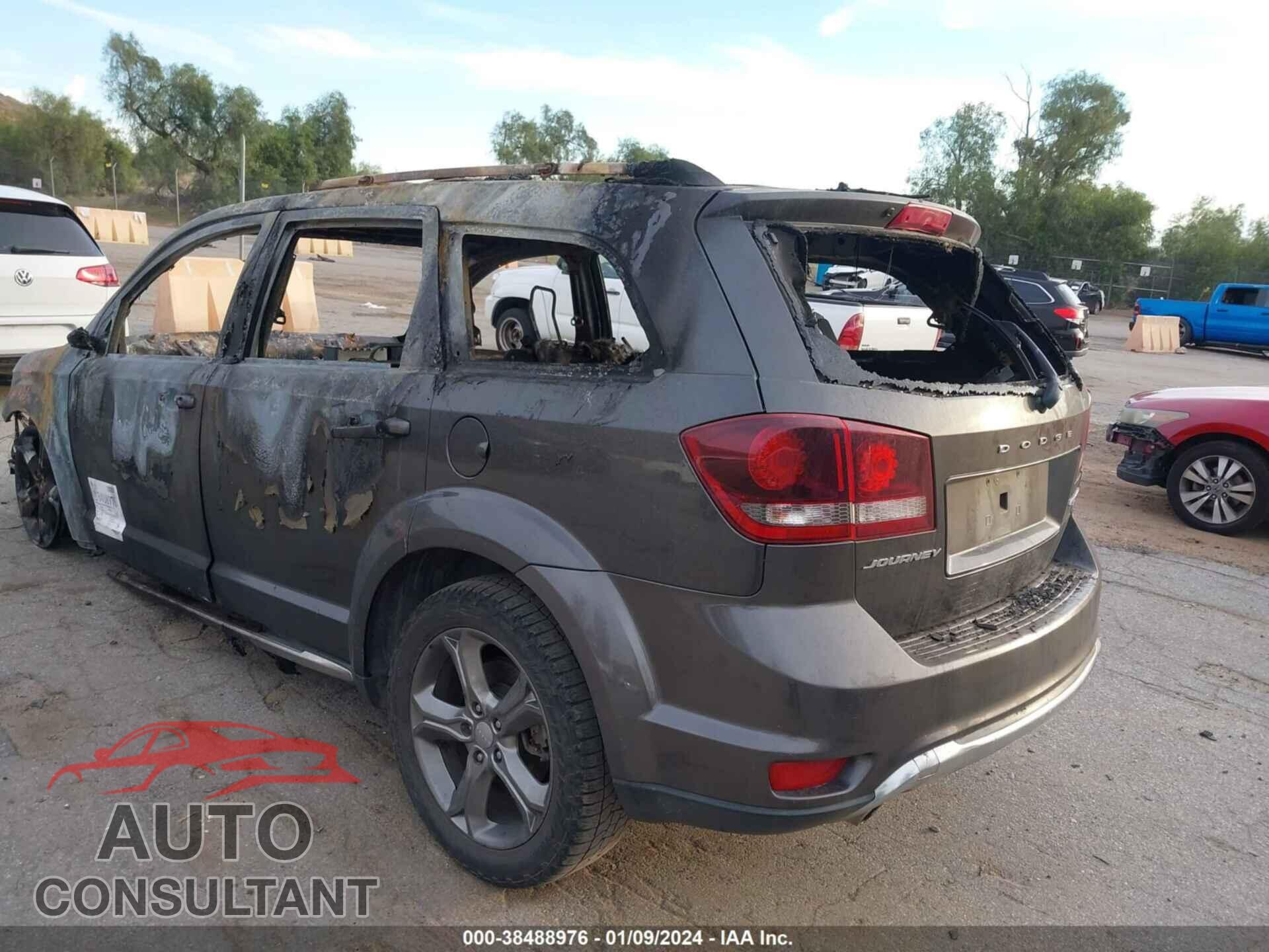 DODGE JOURNEY 2017 - 3C4PDCGG8HT531405