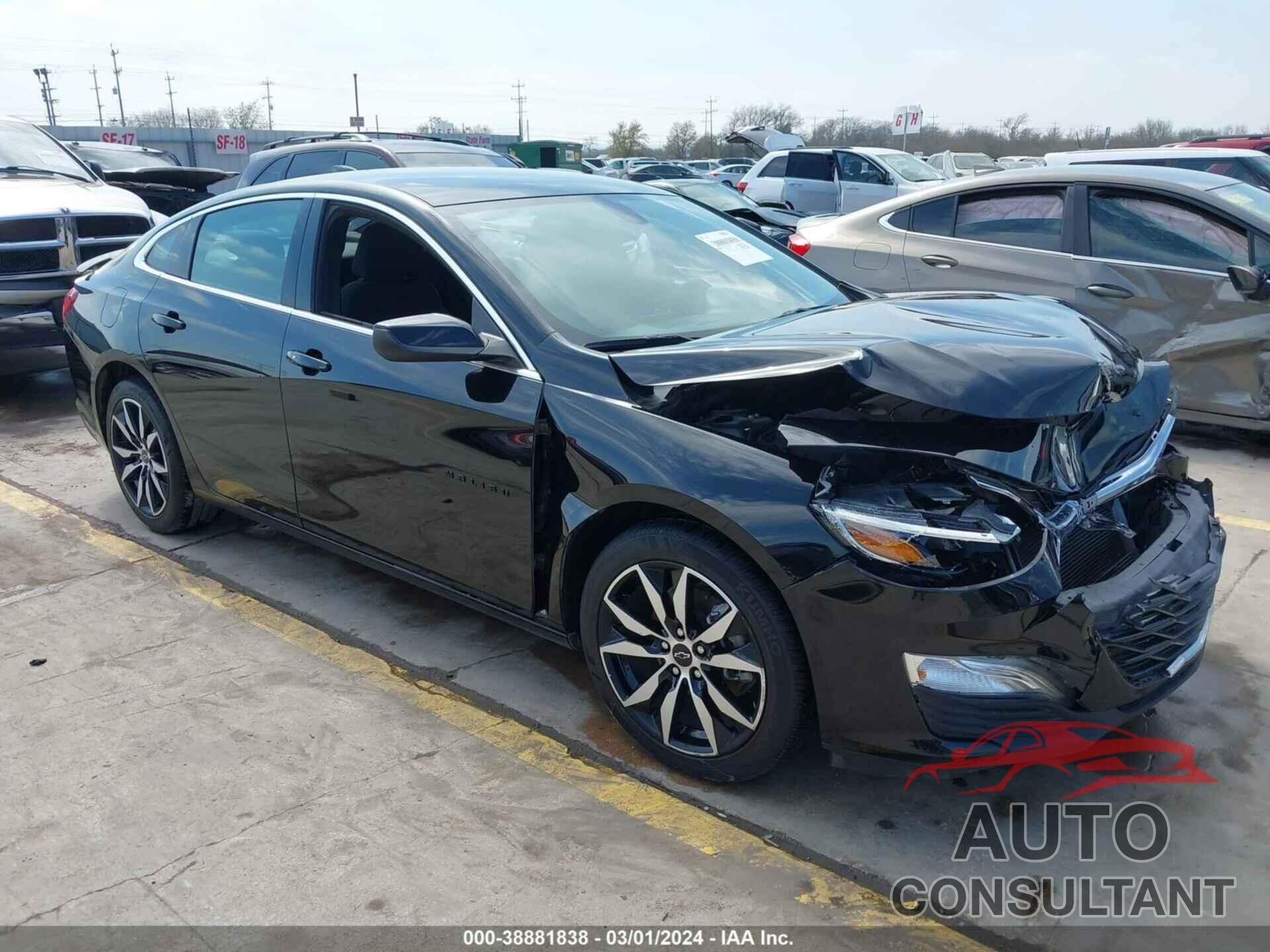 CHEVROLET MALIBU 2021 - 1G1ZG5ST4MF048748