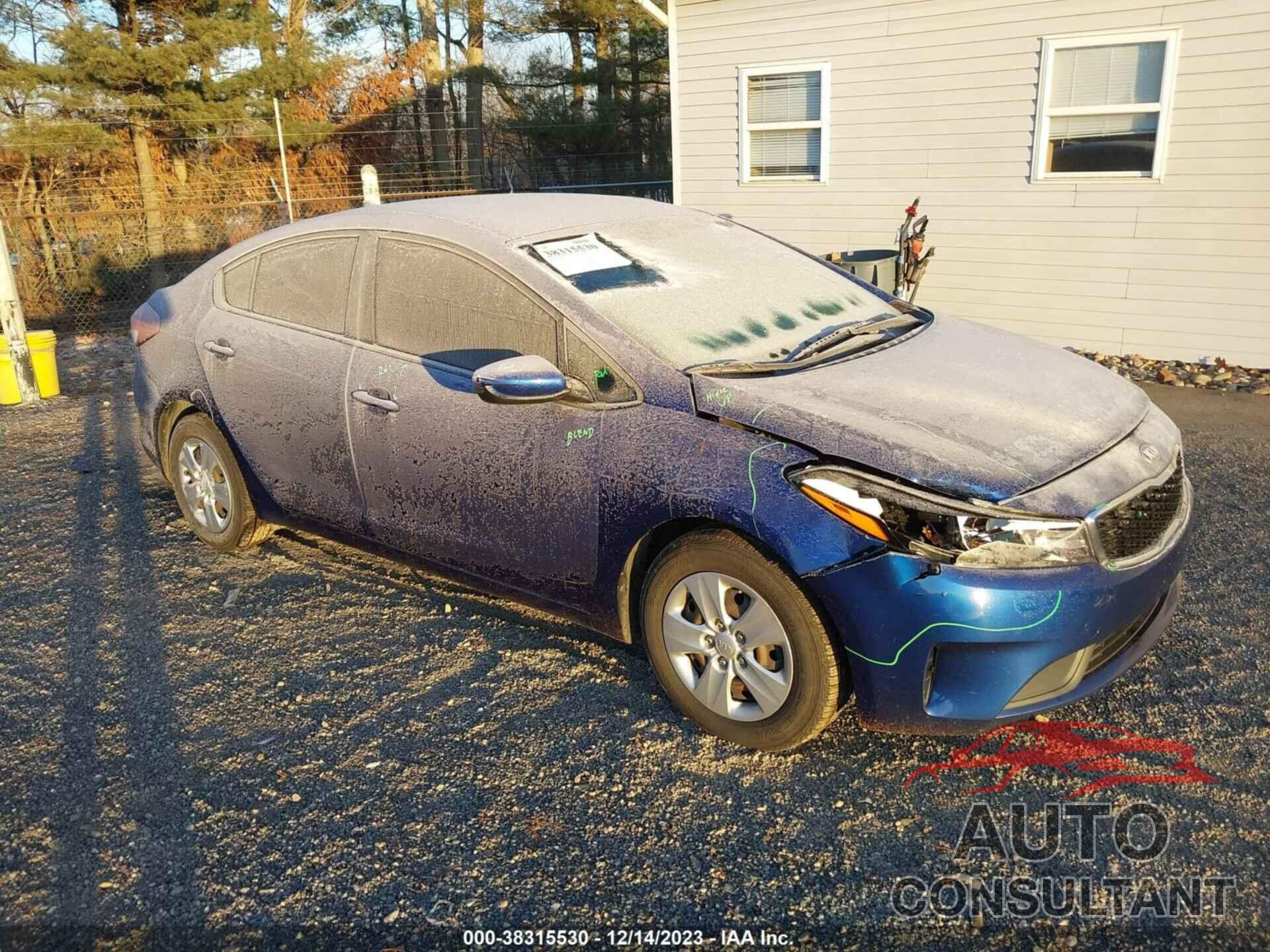 KIA FORTE 2018 - 3KPFK4A75JE269868