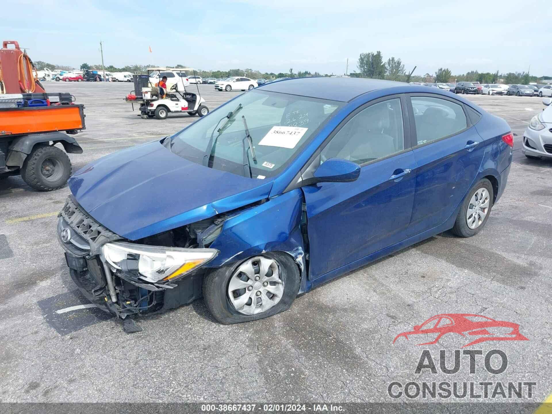 HYUNDAI ACCENT 2016 - KMHCT4AE7GU000839